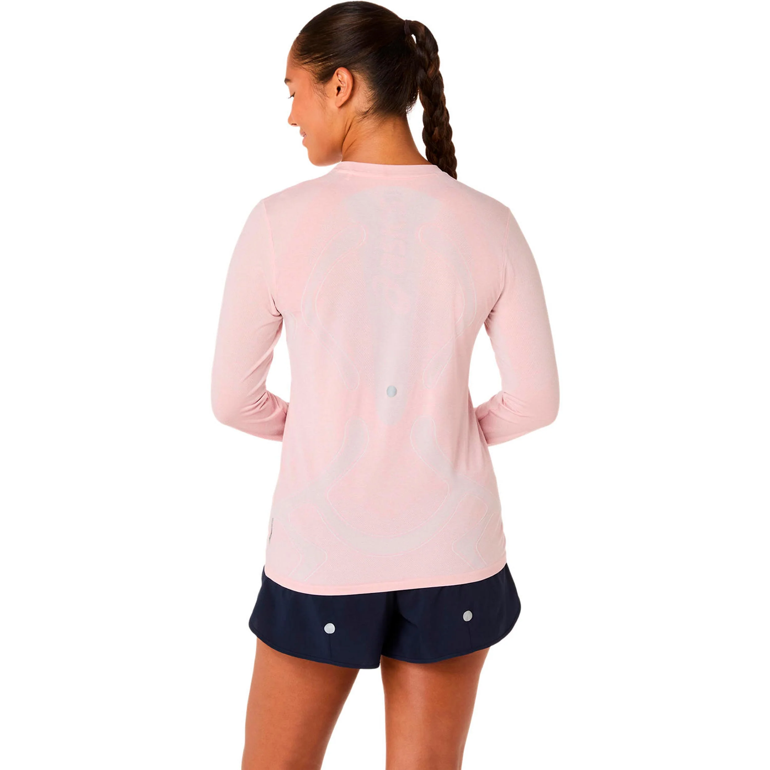 Road Seamless Laufshirt Damen-rosa, rot - Image 3