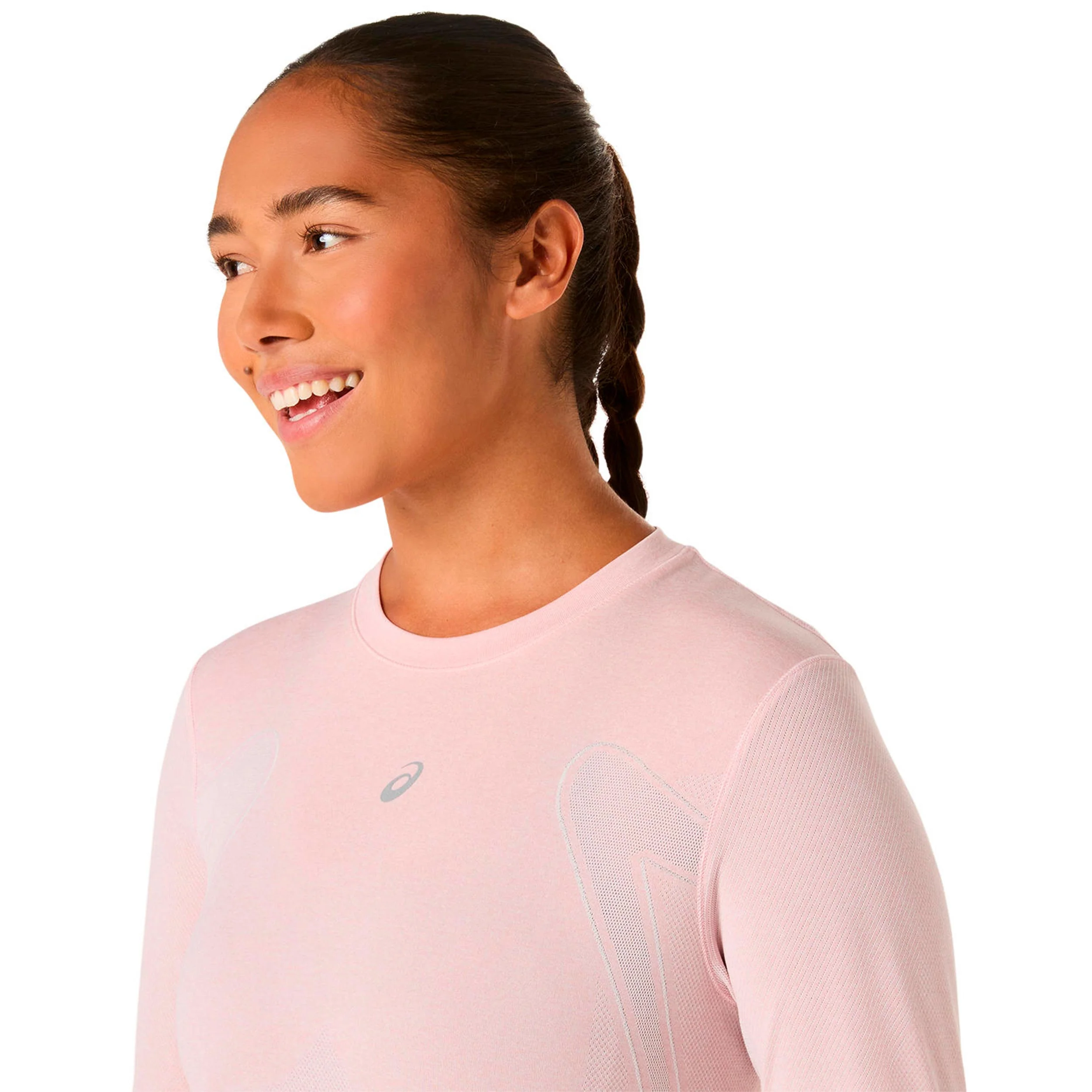 Road Seamless Laufshirt Damen-rosa, rot - Image 4