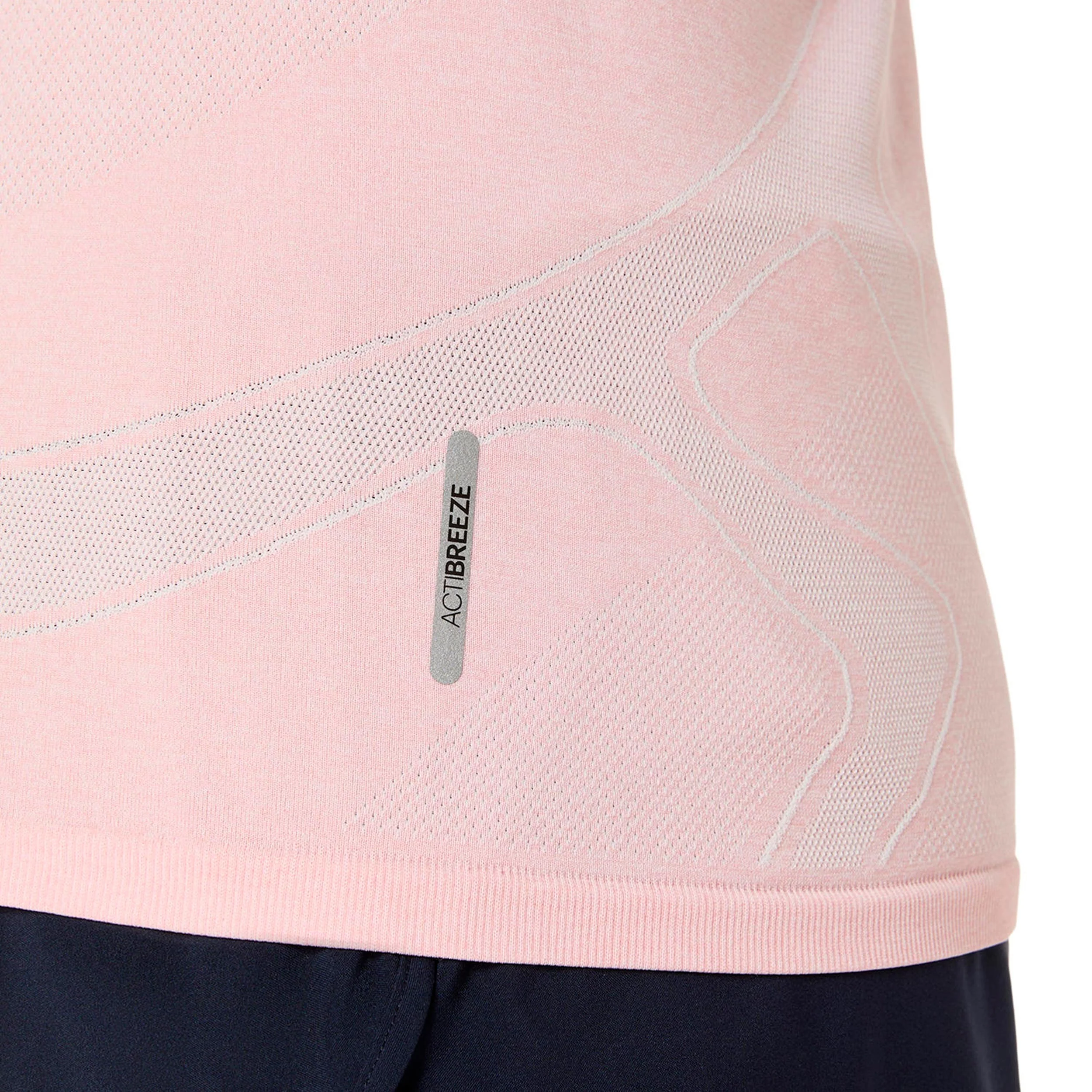 Road Seamless Laufshirt Damen-rosa, rot - Image 5