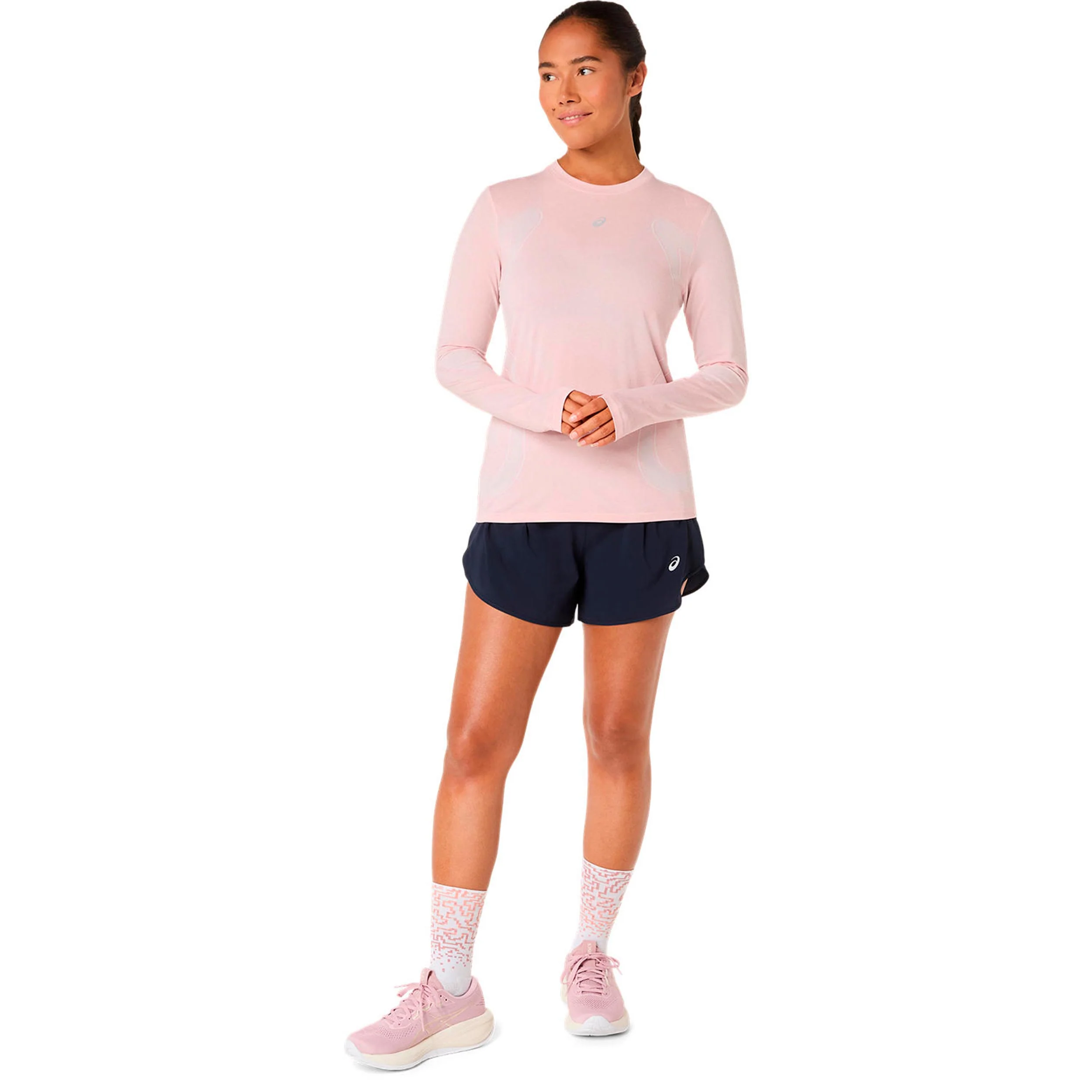 Road Seamless Laufshirt Damen-rosa, rot - Image 8