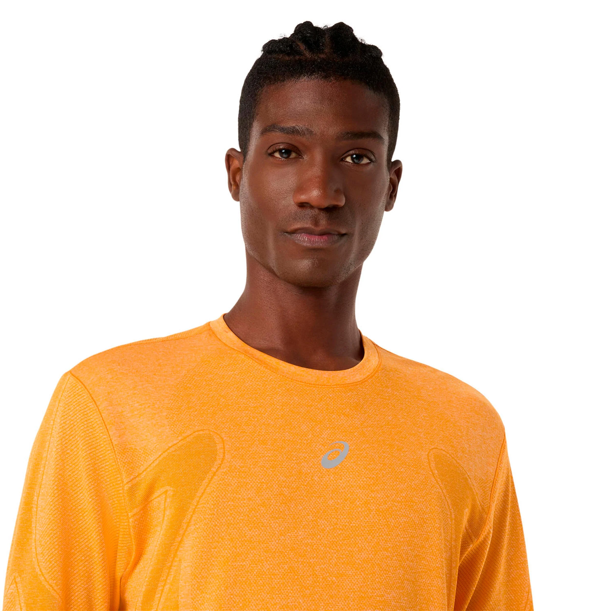 Road Seamless Laufshirt Herren-gelb - Image 5