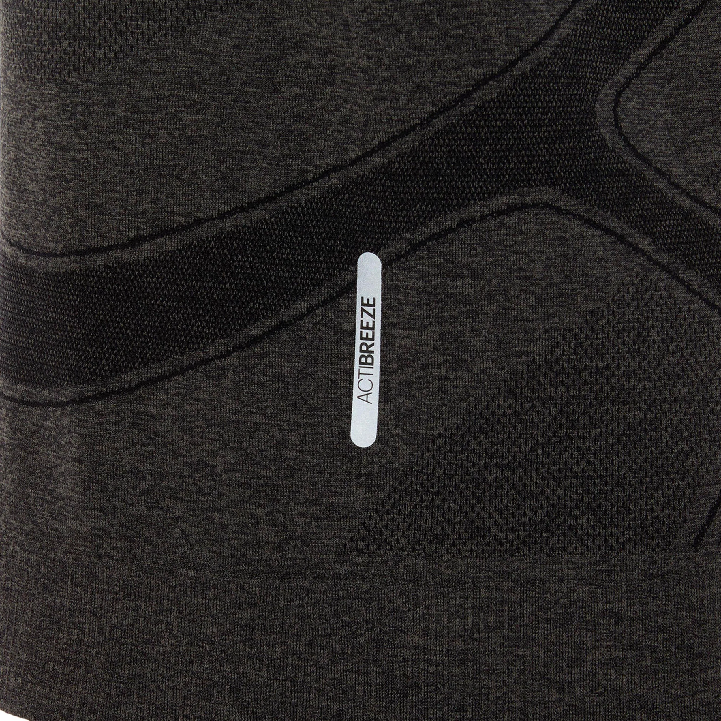 Road Seamless Laufshirt Herren-schwarz - Image 5
