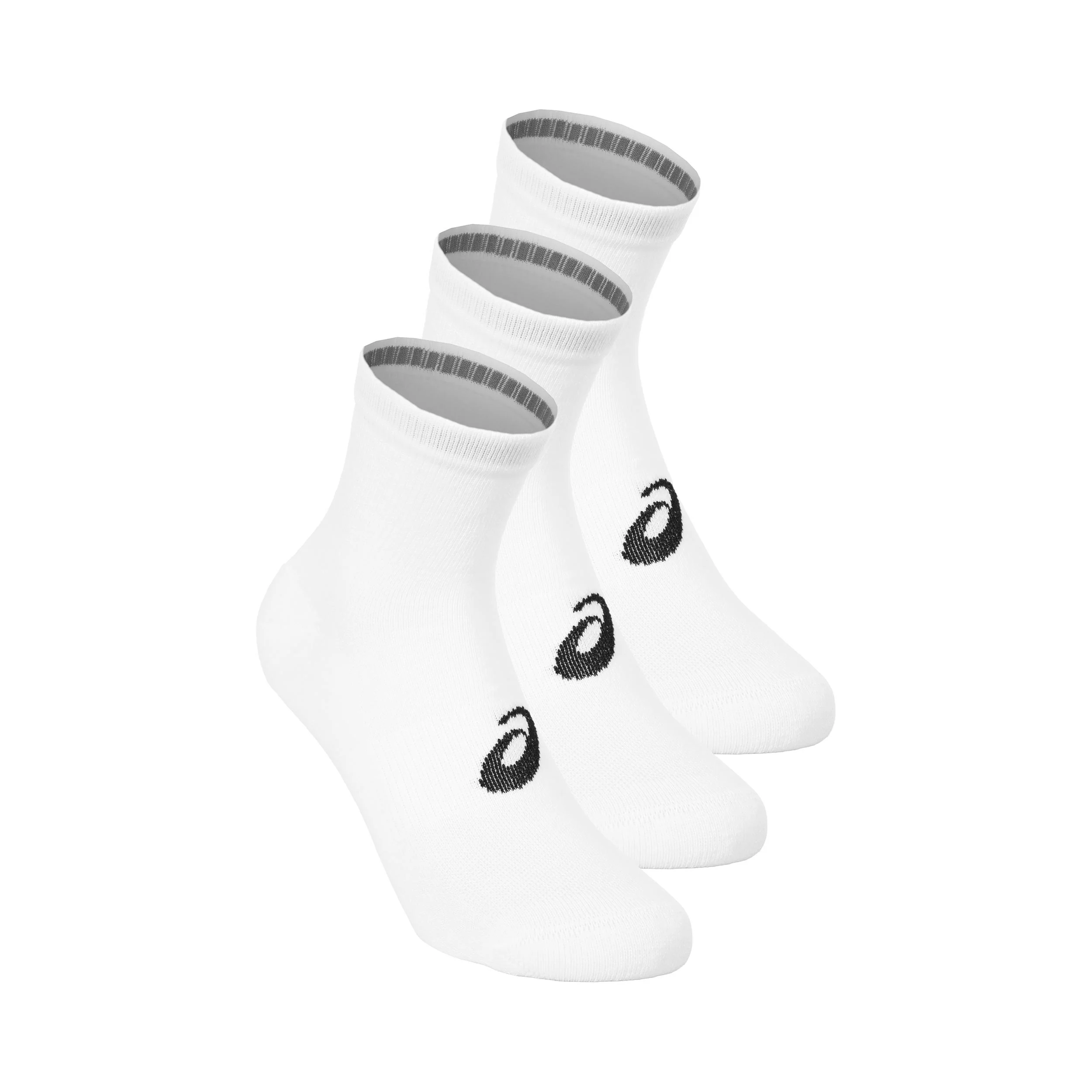 Tennissocken - 3er Pack Unisex-weiß