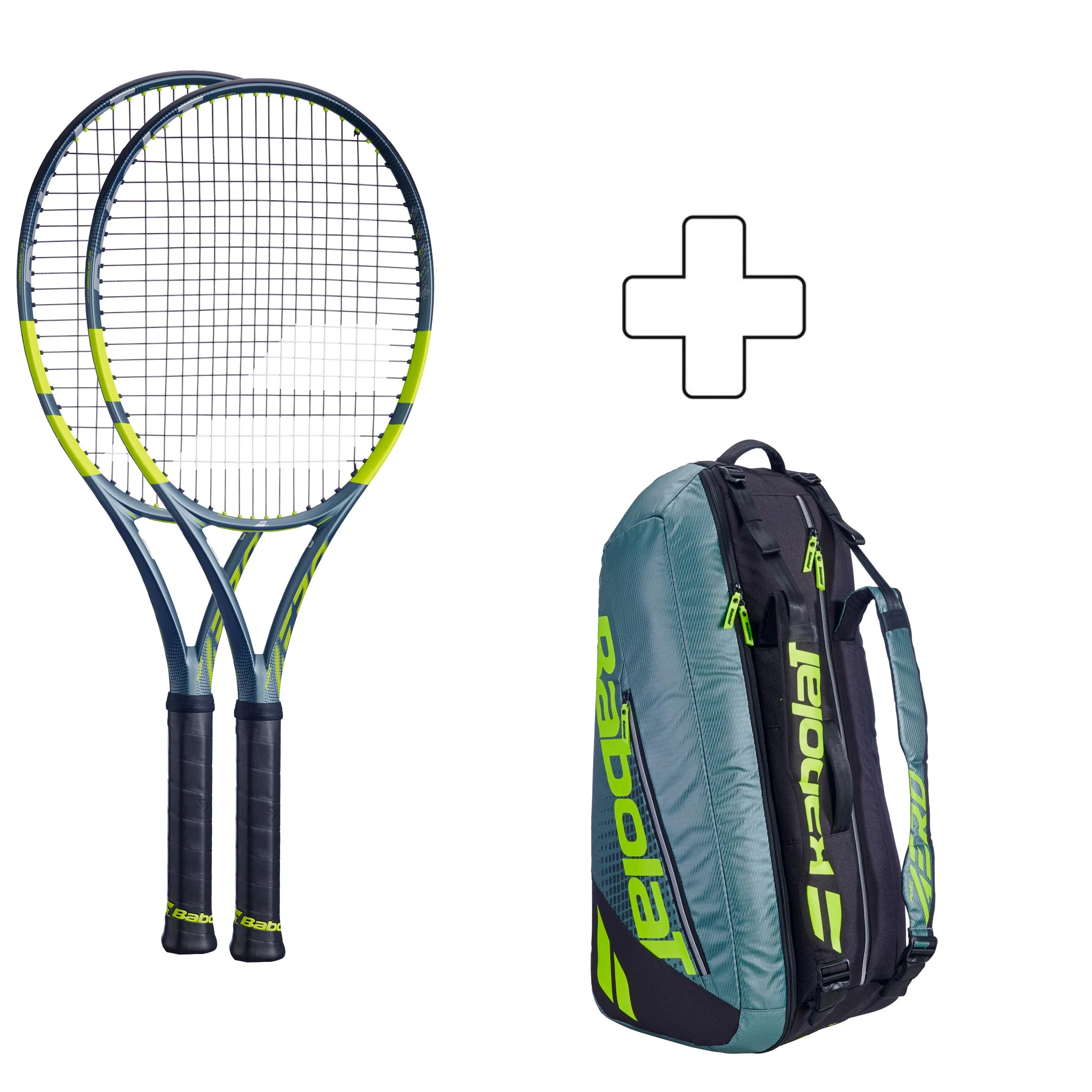 2x Pure Aero Team plus Schlägertasche