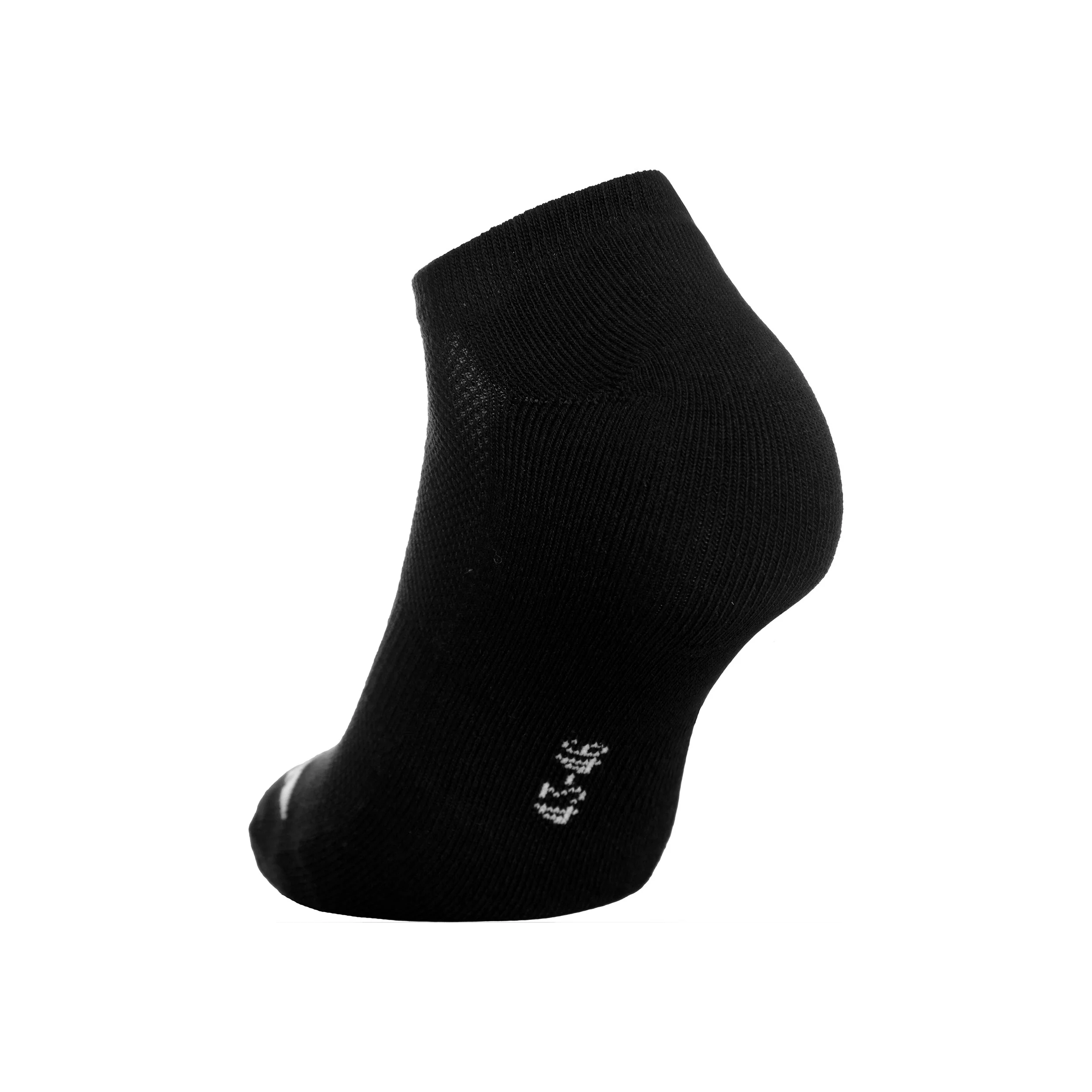 Invisible Tennissocken 3er Pack-Schwarz - Image 4