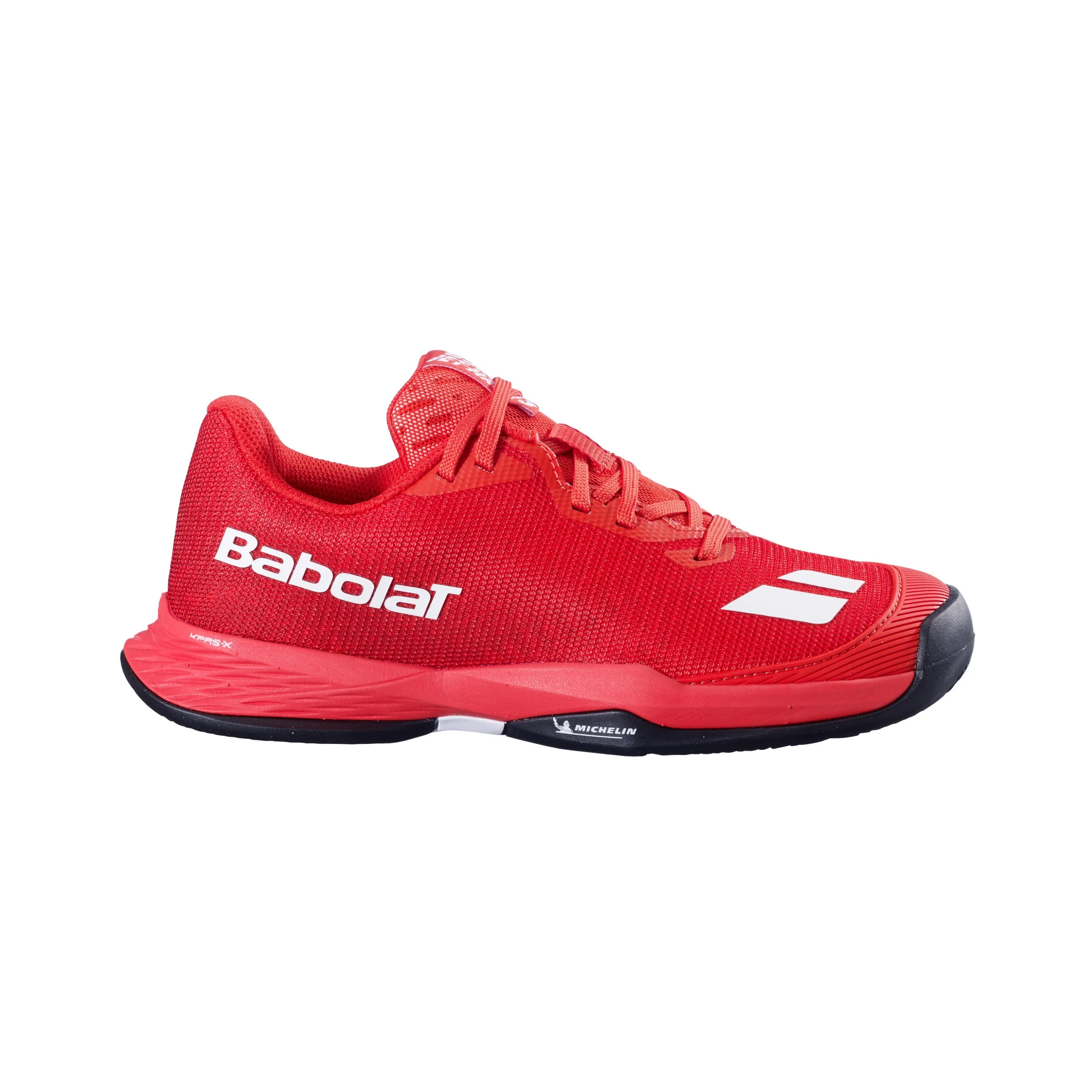 Jet Mach 3 Sandplatzschuh Kinder - rot, weiß