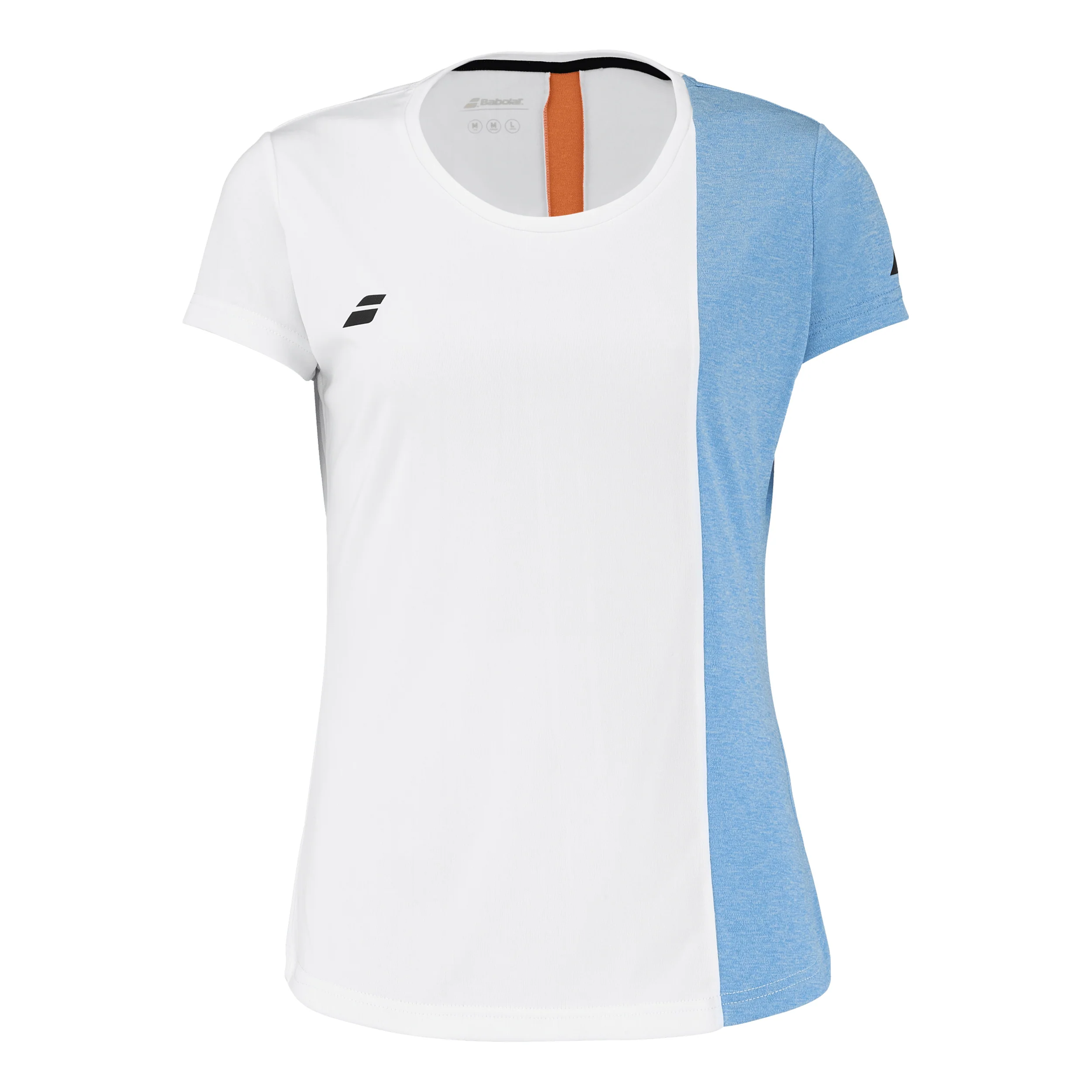 Play T-Shirt Damen-Weiß,Hellblau