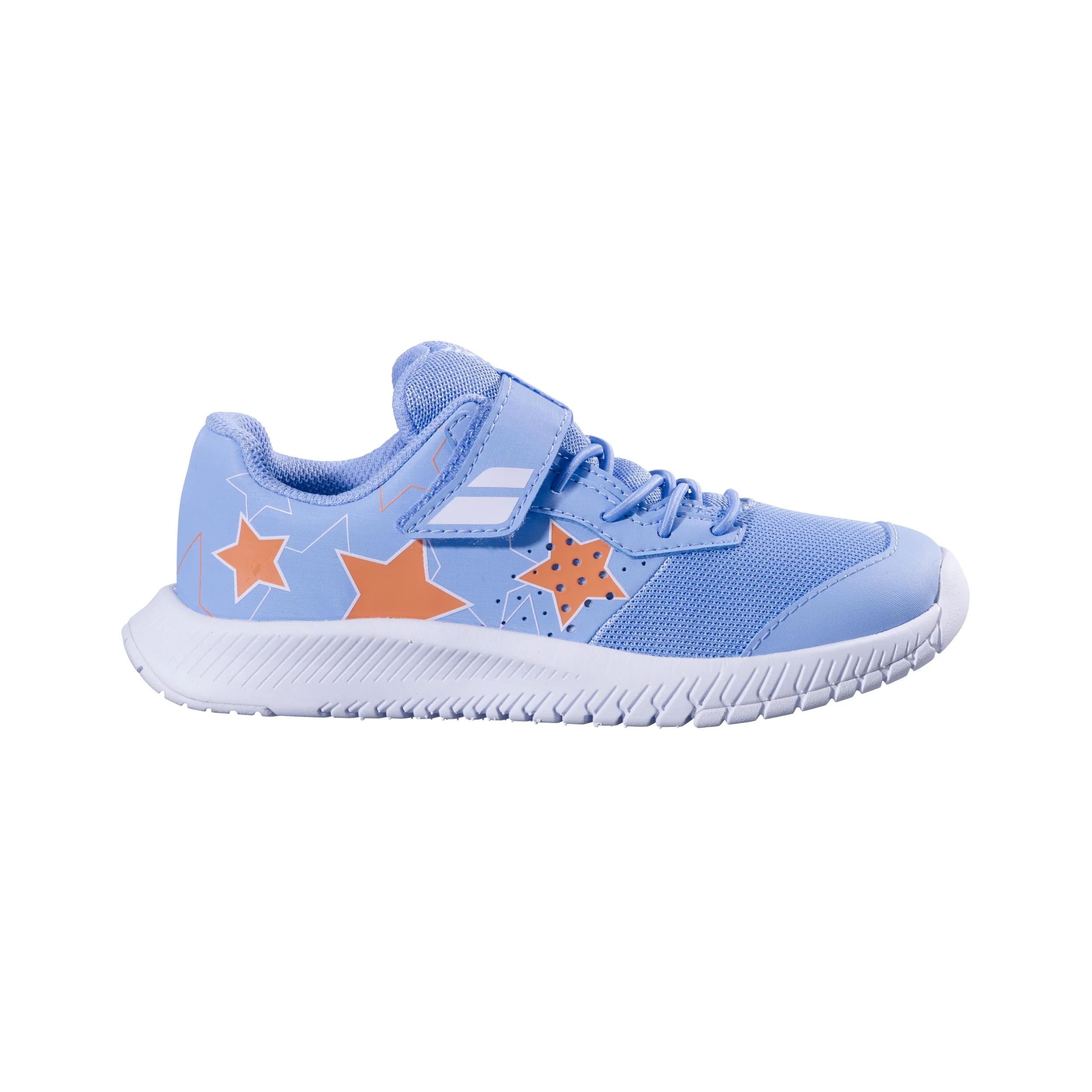 PULSION AC Allcourtschuh Kinder-hellblau, weiß
