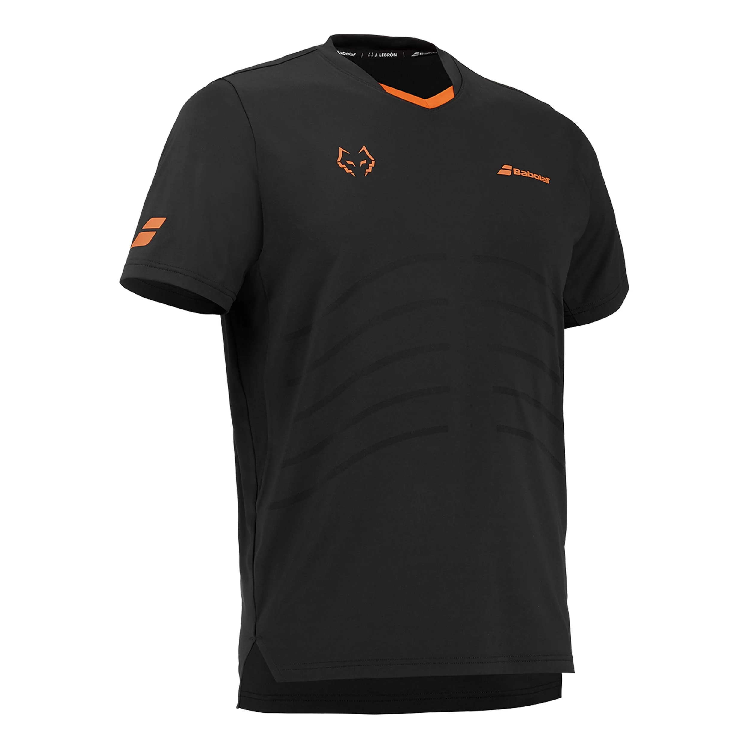Replica J. Lebron T-Shirt Herren-schwarz - Image 2