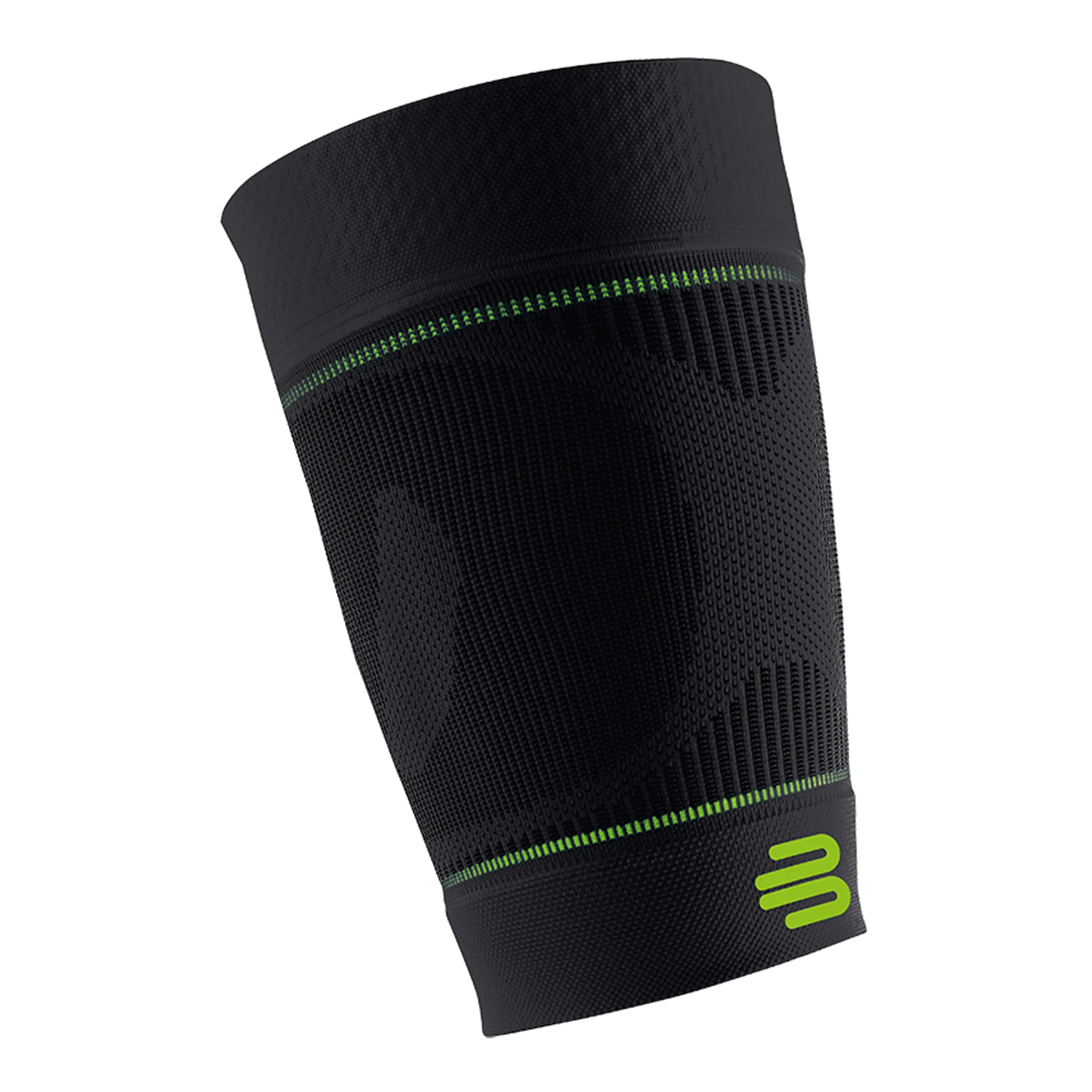 Sports Compression Upper Leg (long) Sleeve-Schwarz