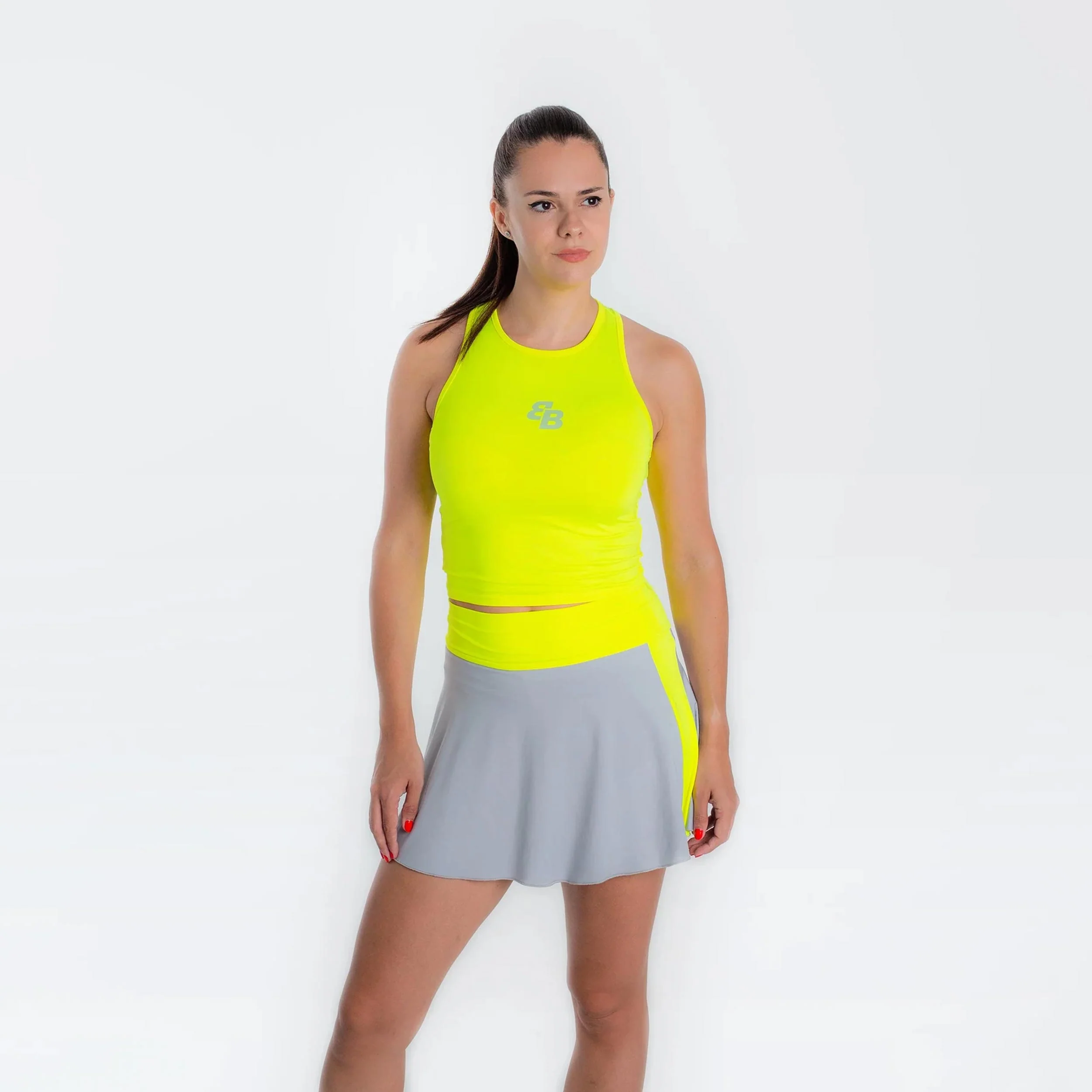 Basica Corta Tank-Top Damen-Gelb - Image 3