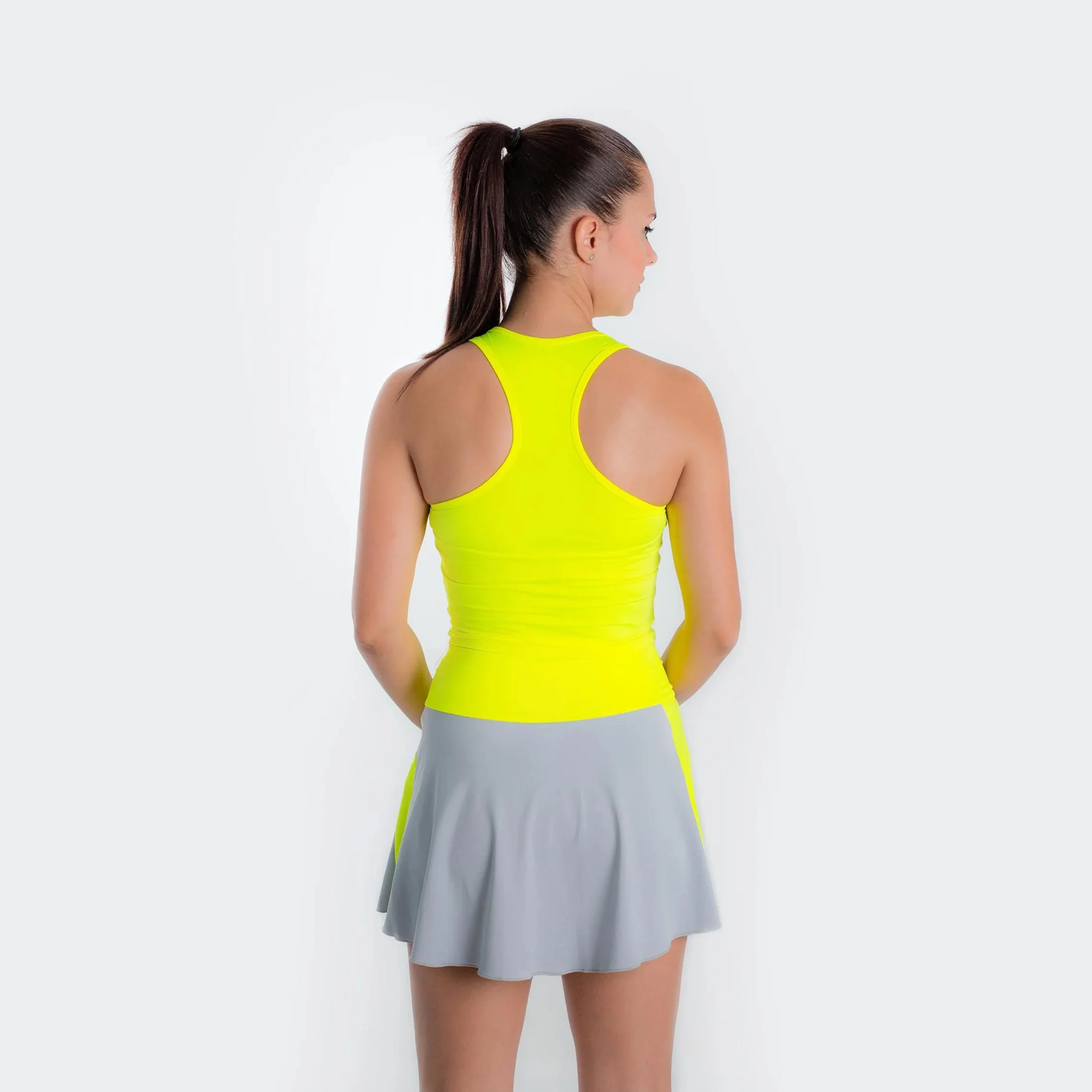 Basica Corta Tank-Top Damen-Gelb - Image 4