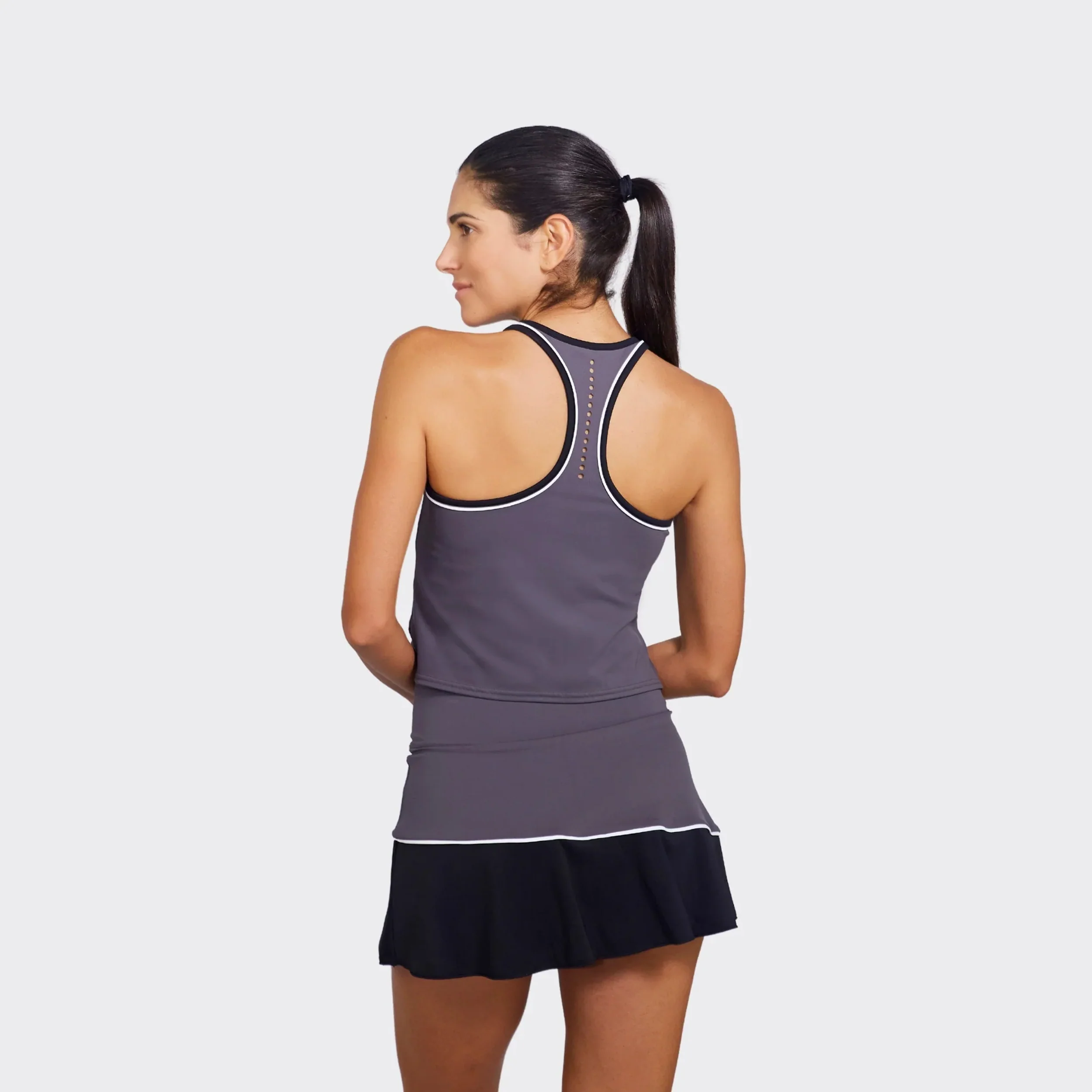 Selene Tank-Top Damen-dunkelgrau - Image 2
