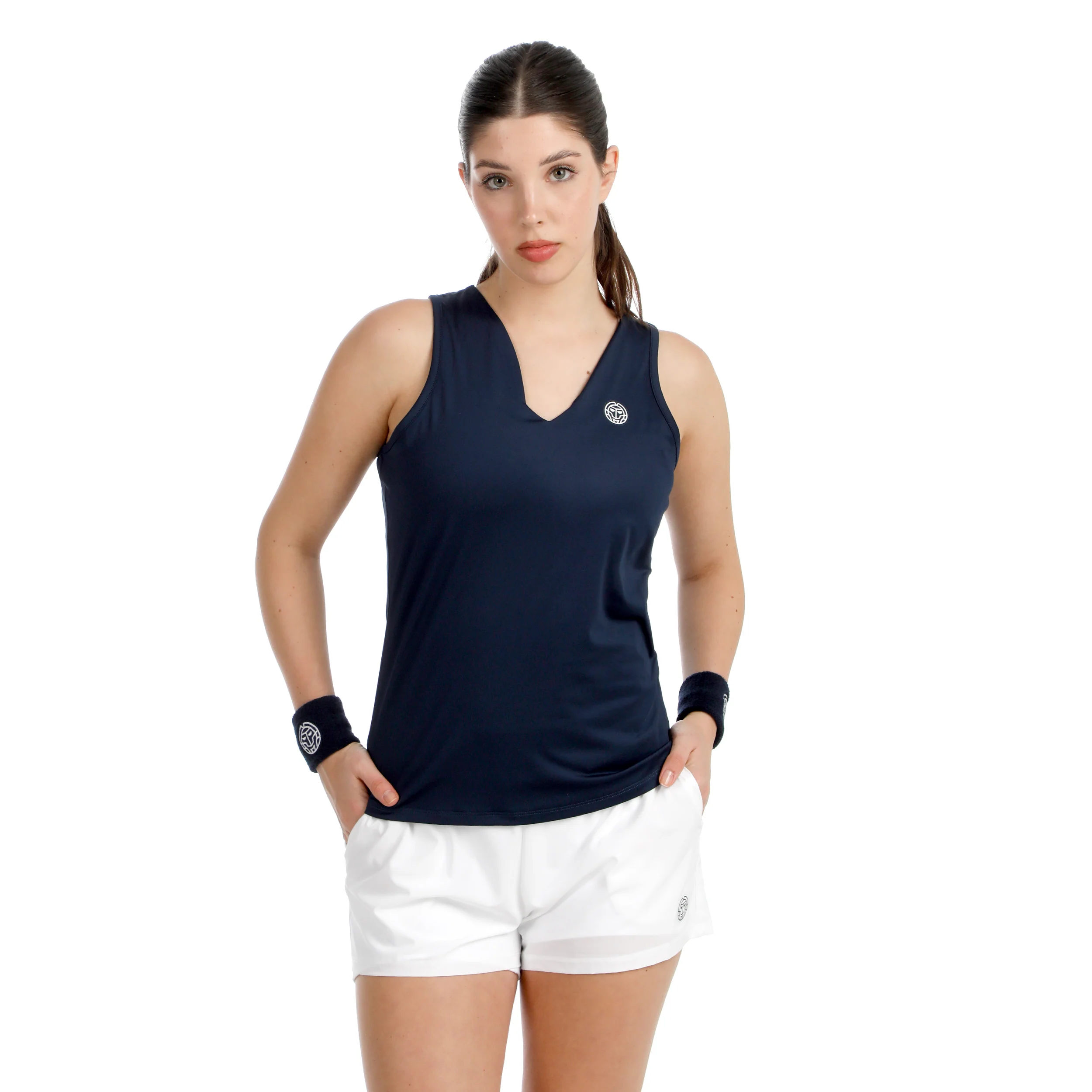 Crew 2.0 2in1 Shorts Damen-weiß - Image 2