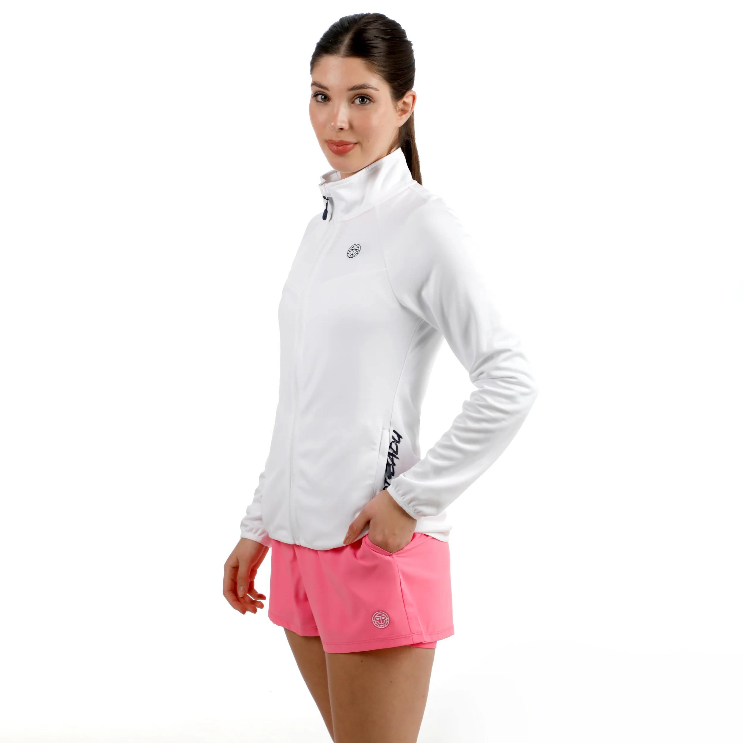 Crew 2.0 Trainingsjacke Damen-weiß