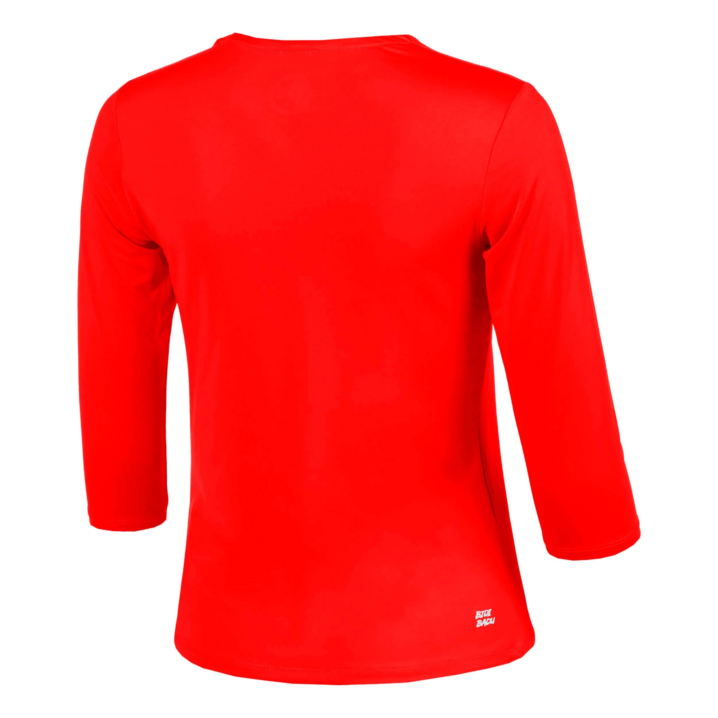 Crew 2.0 V-Neck Longsleeve Damen-rot - Image 6