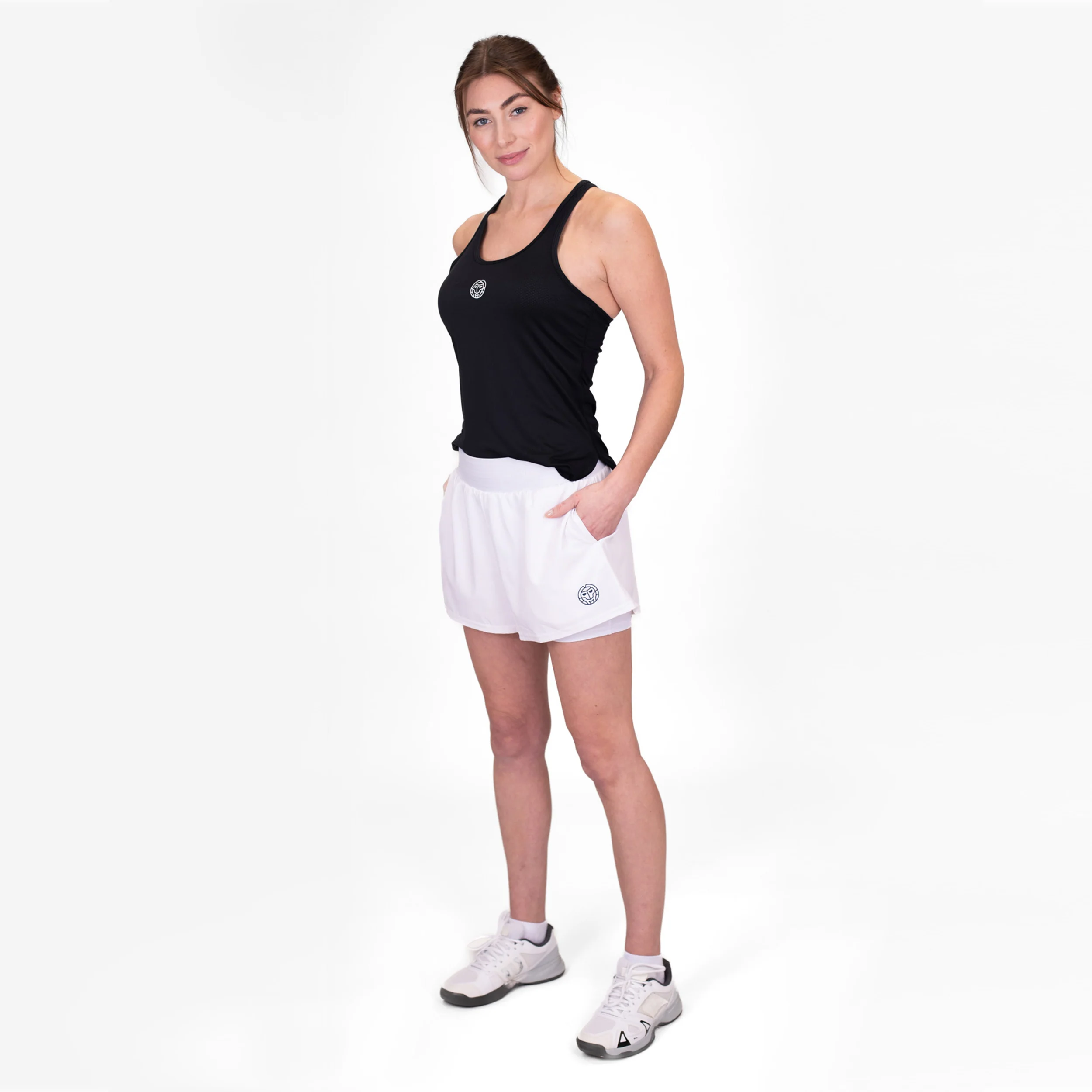Crew Tank-Top Damen-Schwarz - Image 9
