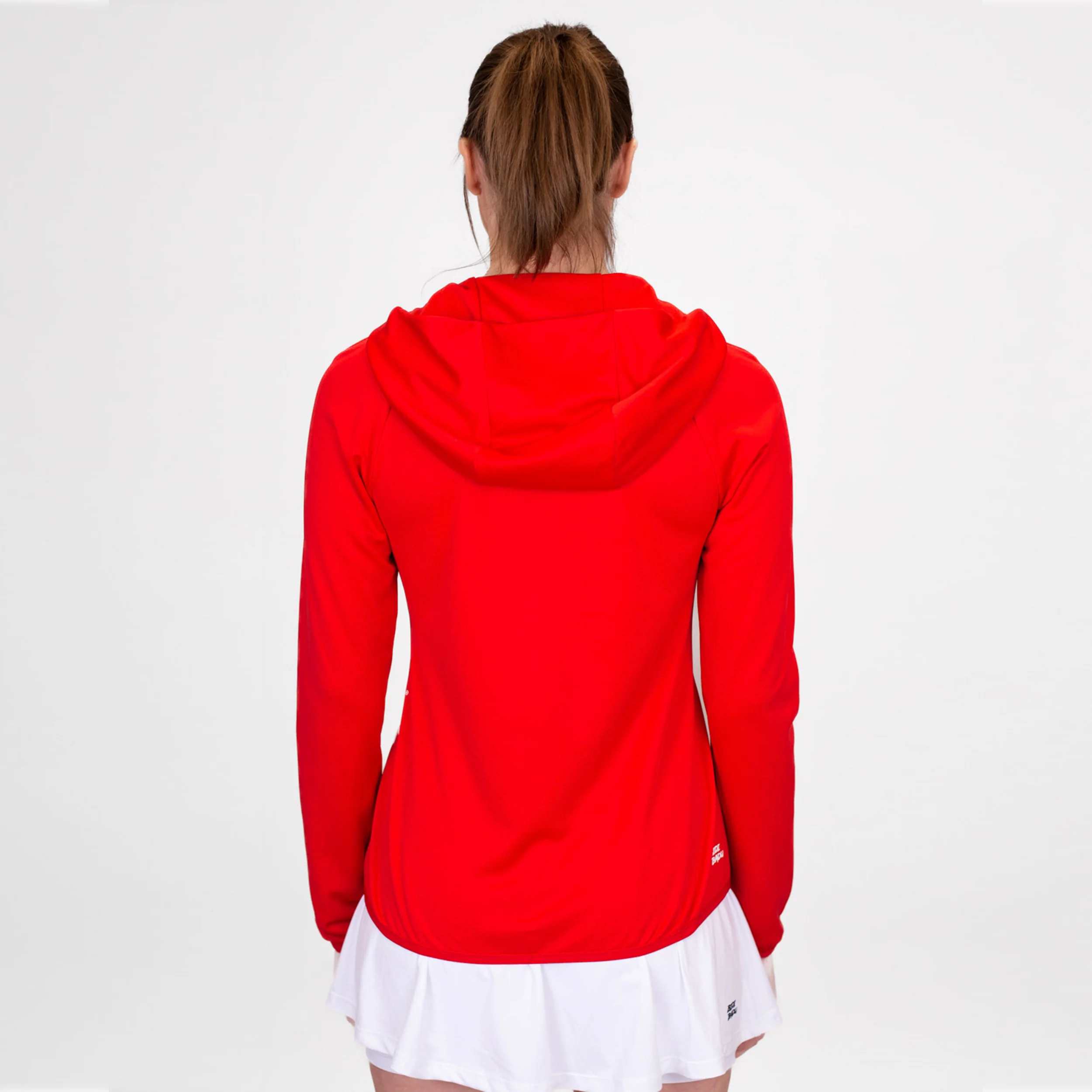 Crew Trainingsjacke Damen-Rot - Image 6