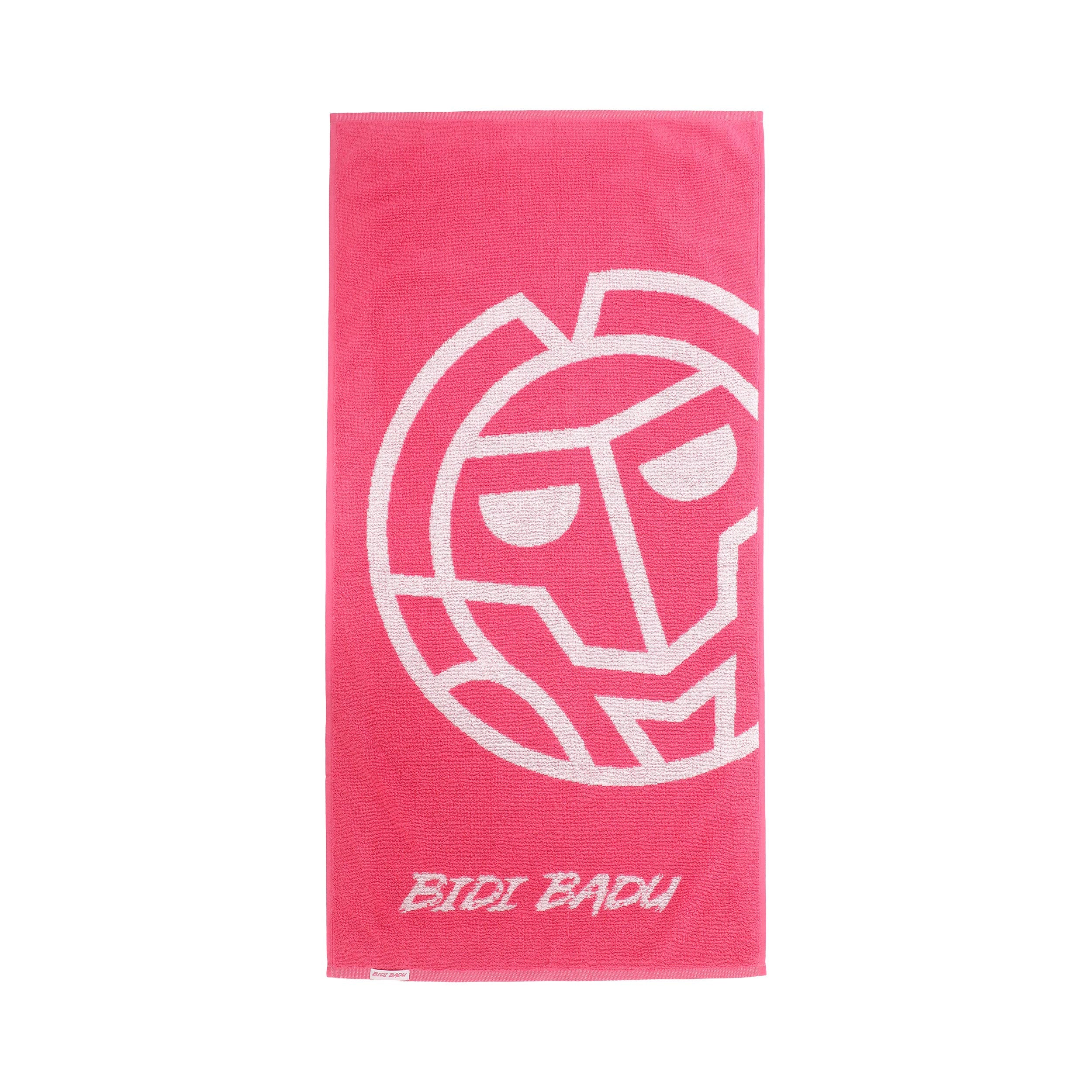 Handtuch -pink, weiß