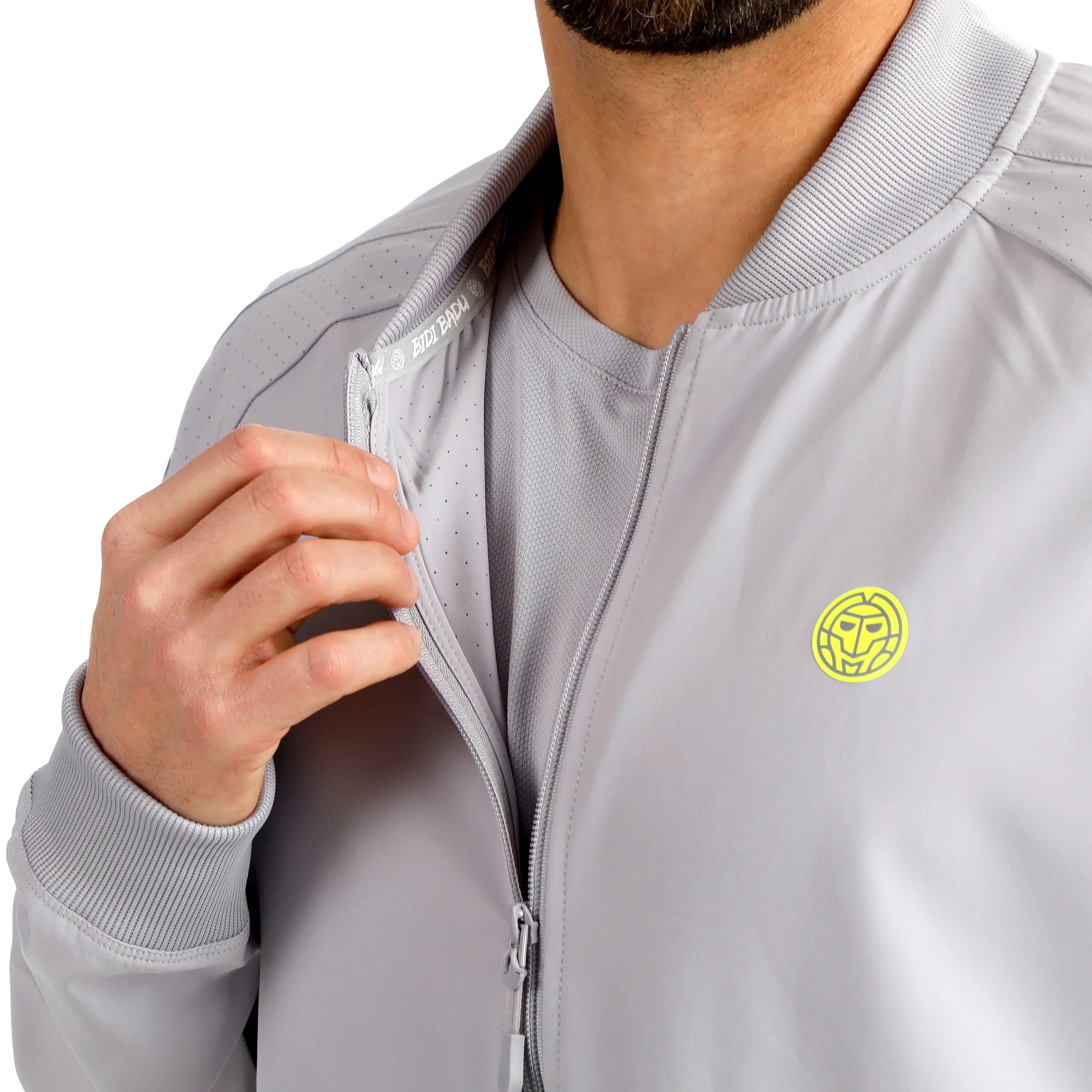 Hey Laguna Trainingsjacke Herren-grau - Image 9