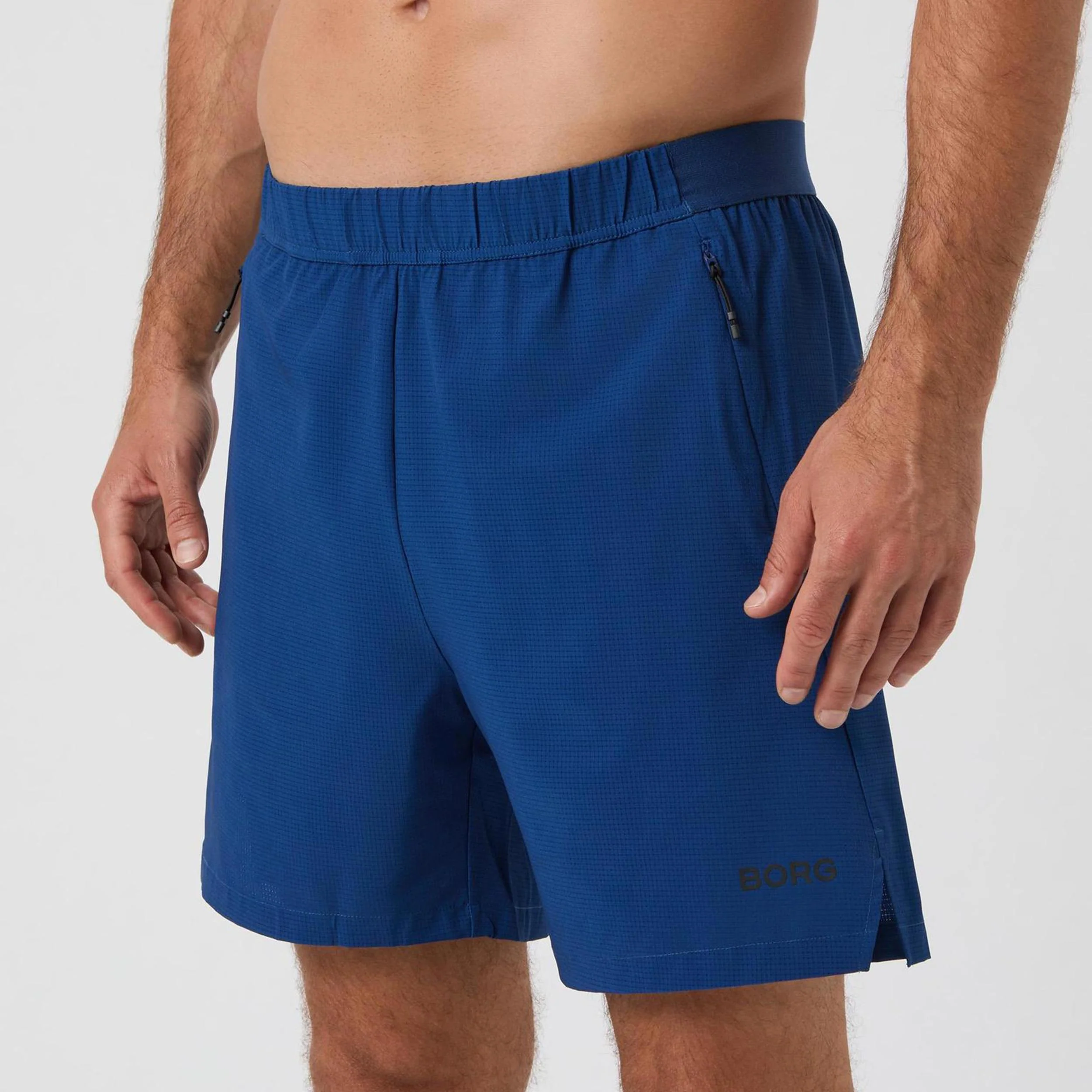 Borg Zip 7 Inch Shorts Herren - dunkelblau