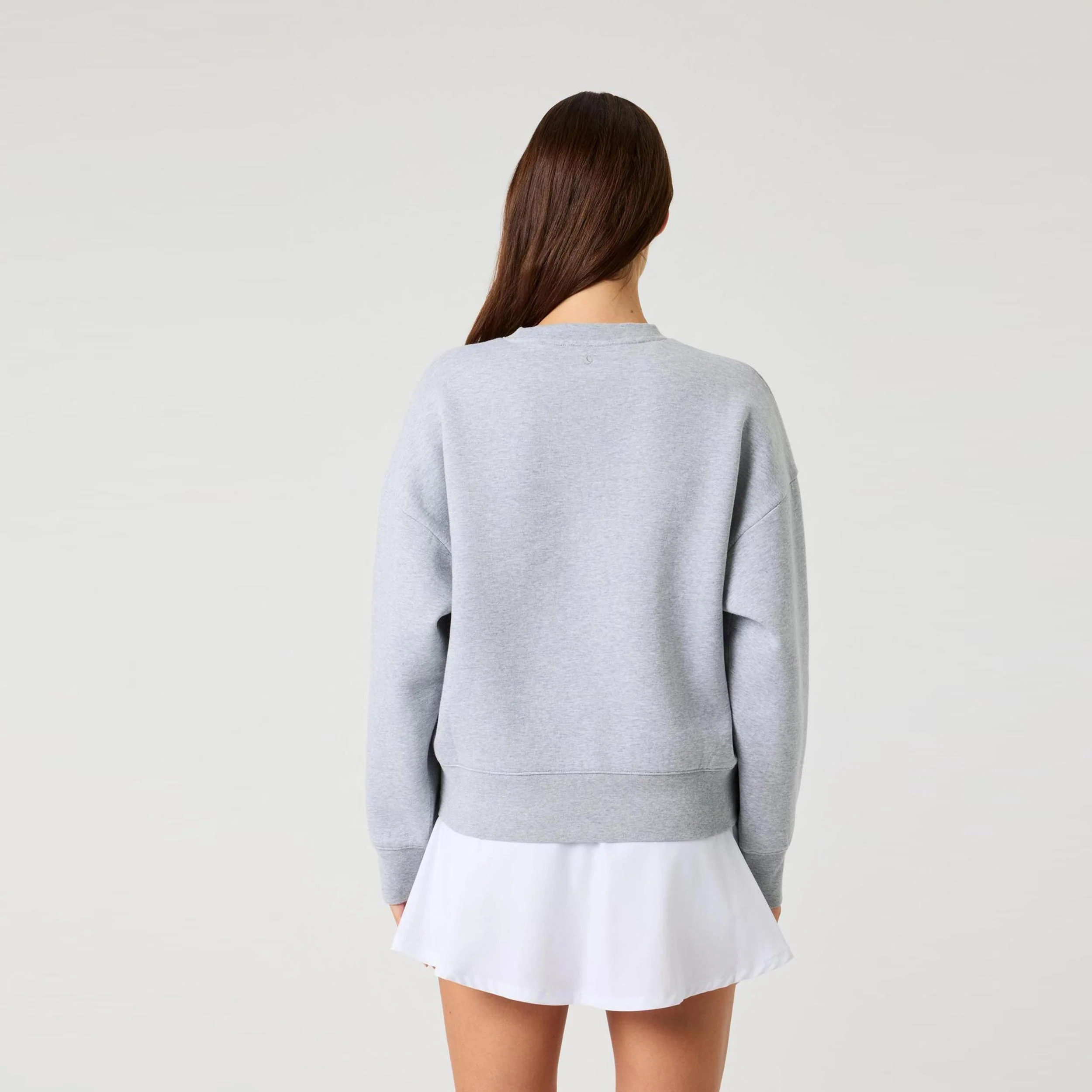 Boyfriend Sweatshirt Damen-hellgrau - Image 2