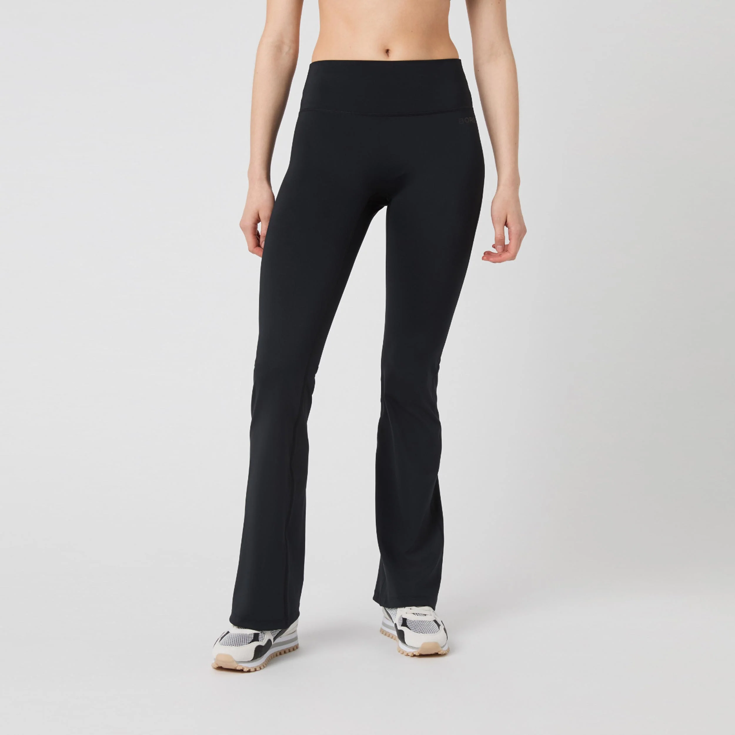 Flare Tight Damen-schwarz