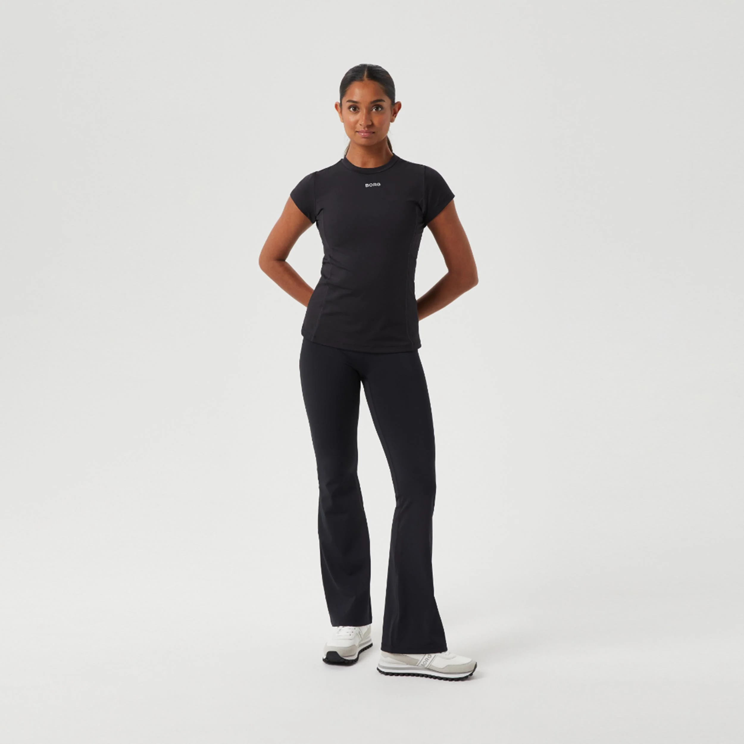 Flare Tight Damen-schwarz - Image 5