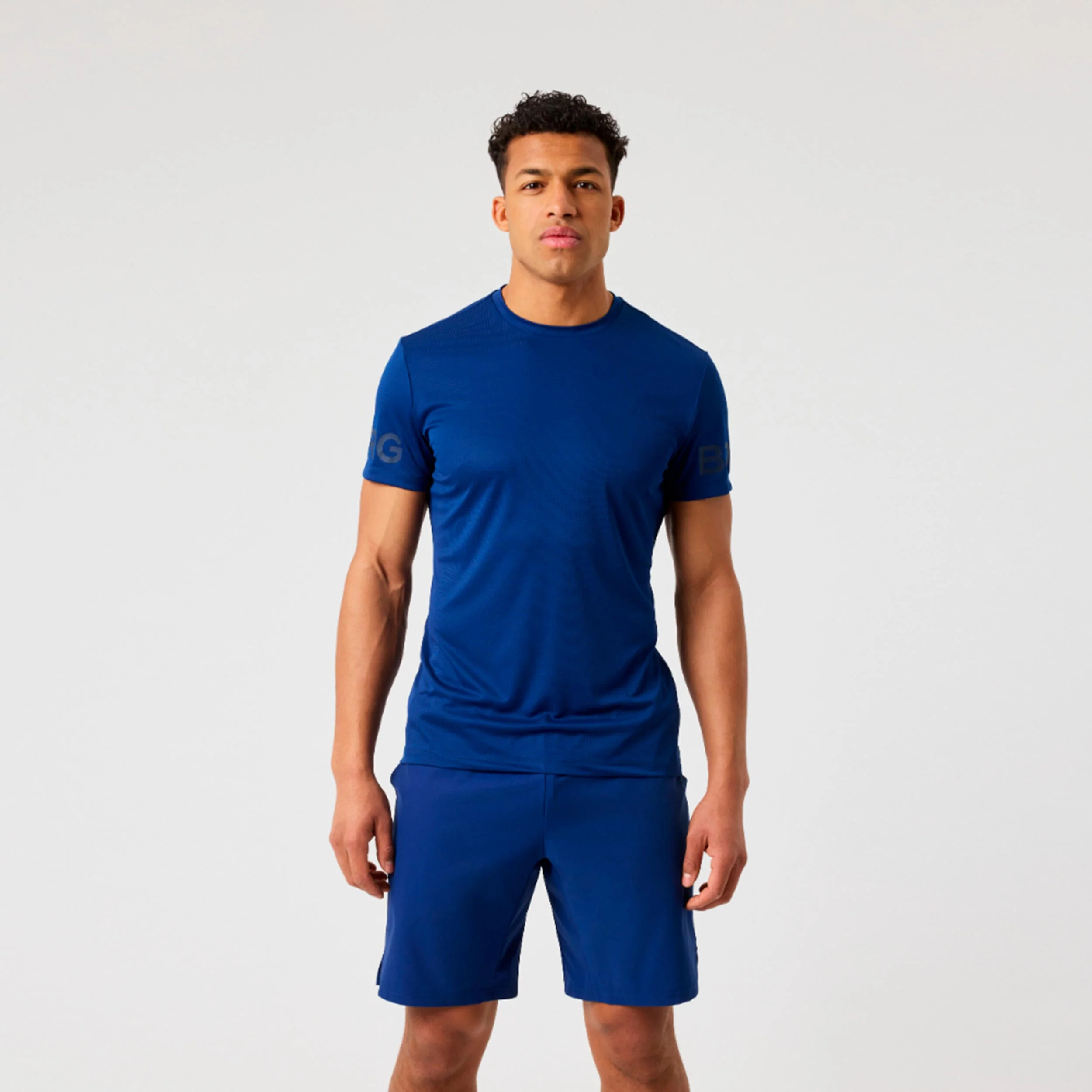 Light T-Shirt Herren - hellblau