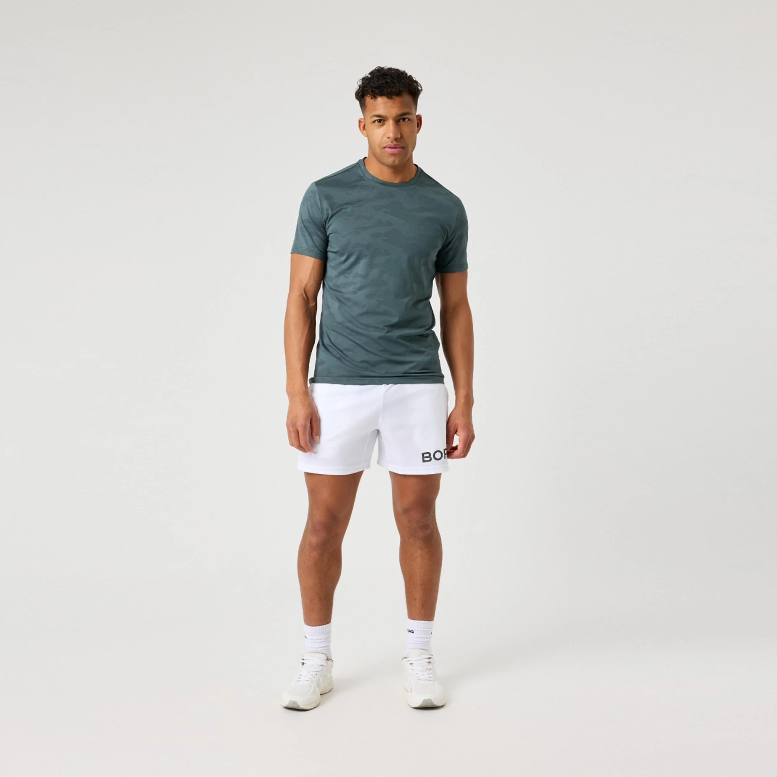 Performance T-Shirt Herren-dunkelgrün - Image 5