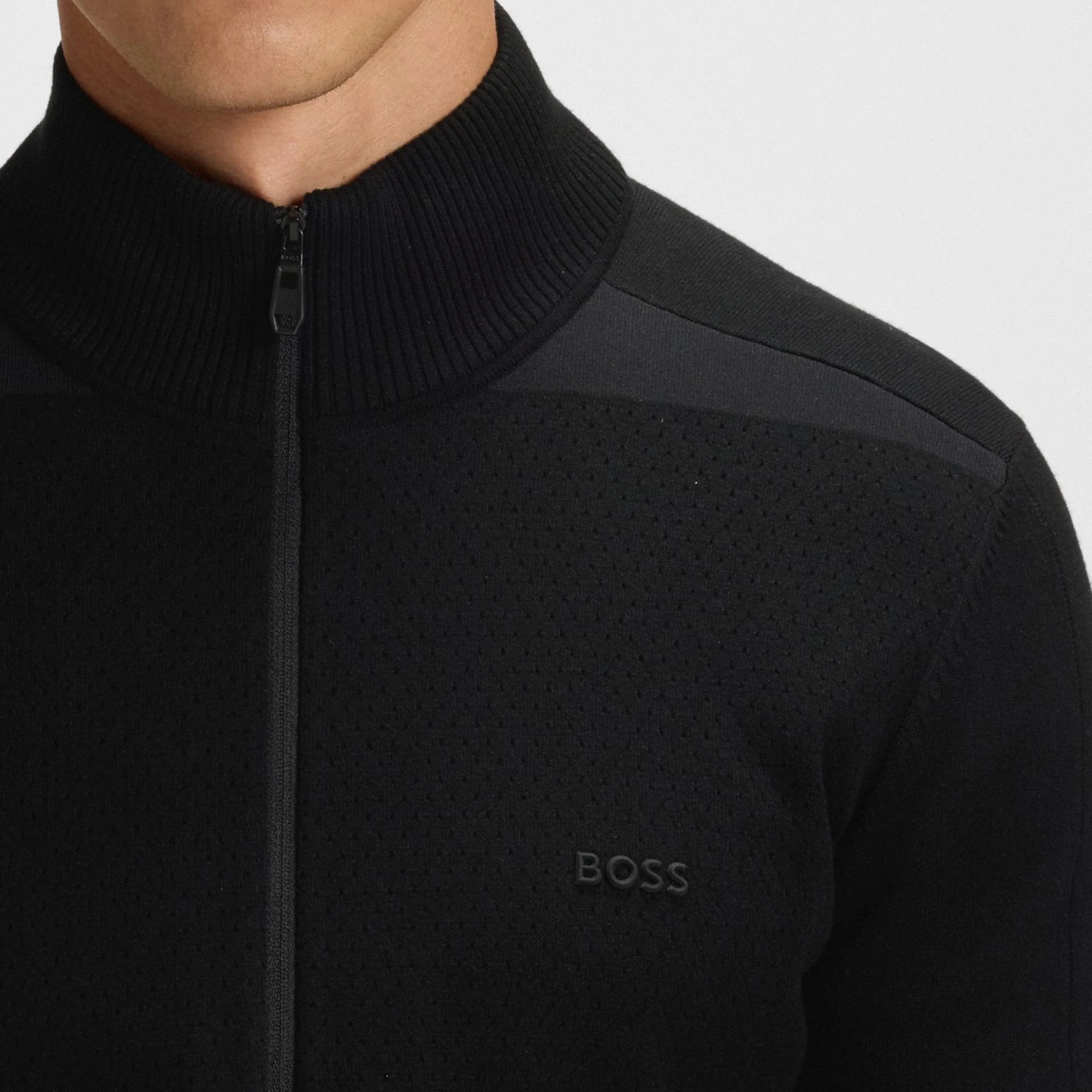 League Trainingsjacke Herren-schwarz - Image 4