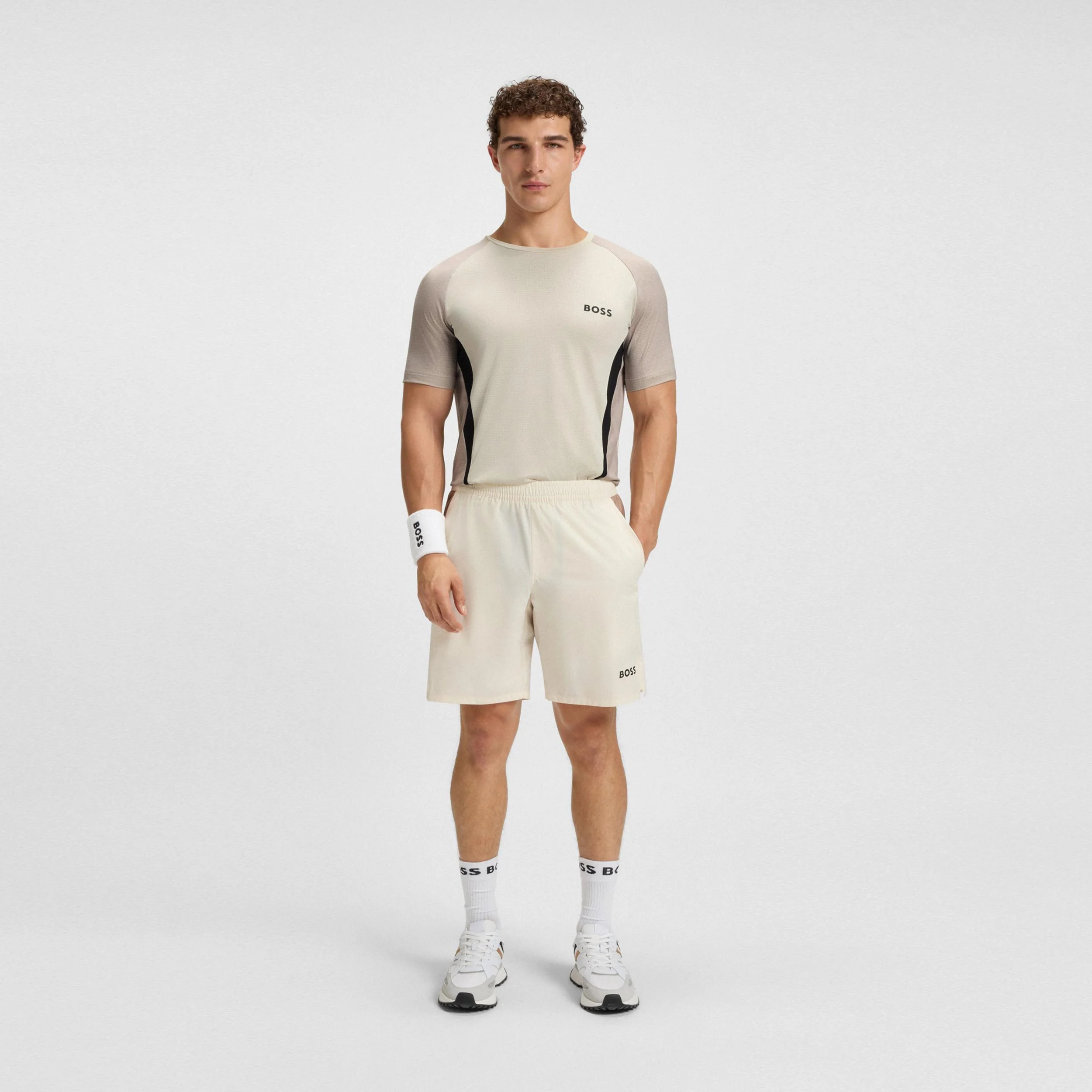 Matchball T-Shirt Herren-creme - Image 2