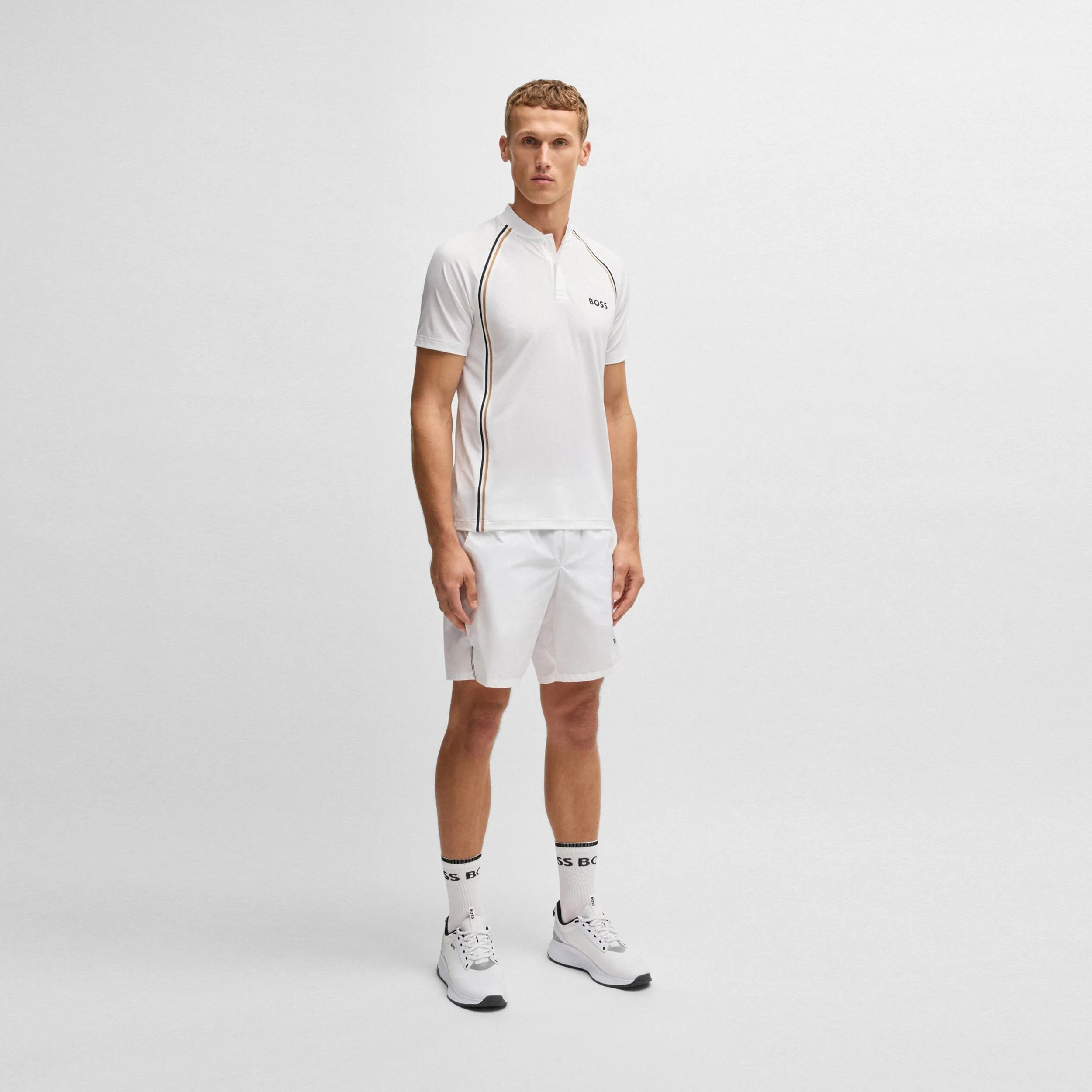 Pariq TOC Mesh Polo Herren-Weiß - Image 5