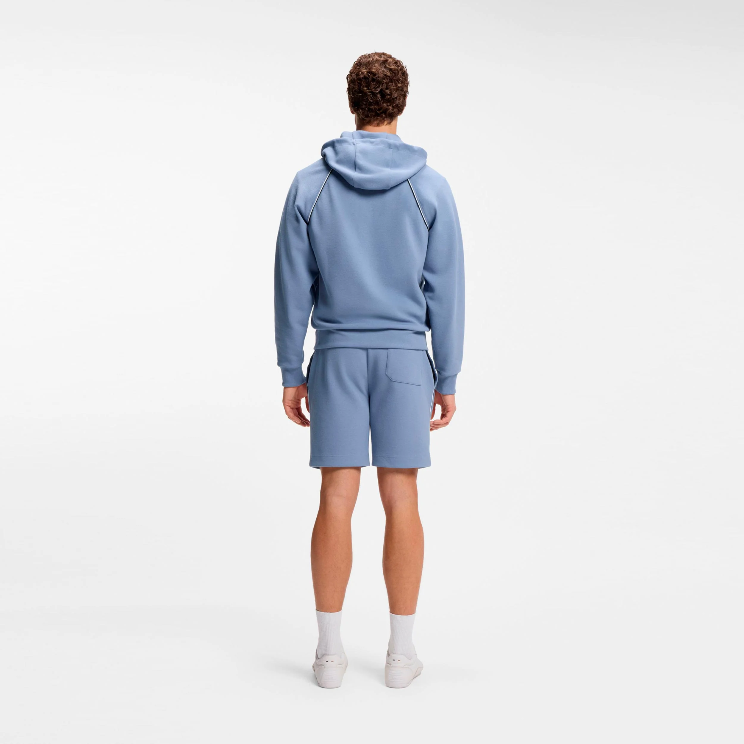 Saggy Sweatjacke Herren - blaugrau - Image 3