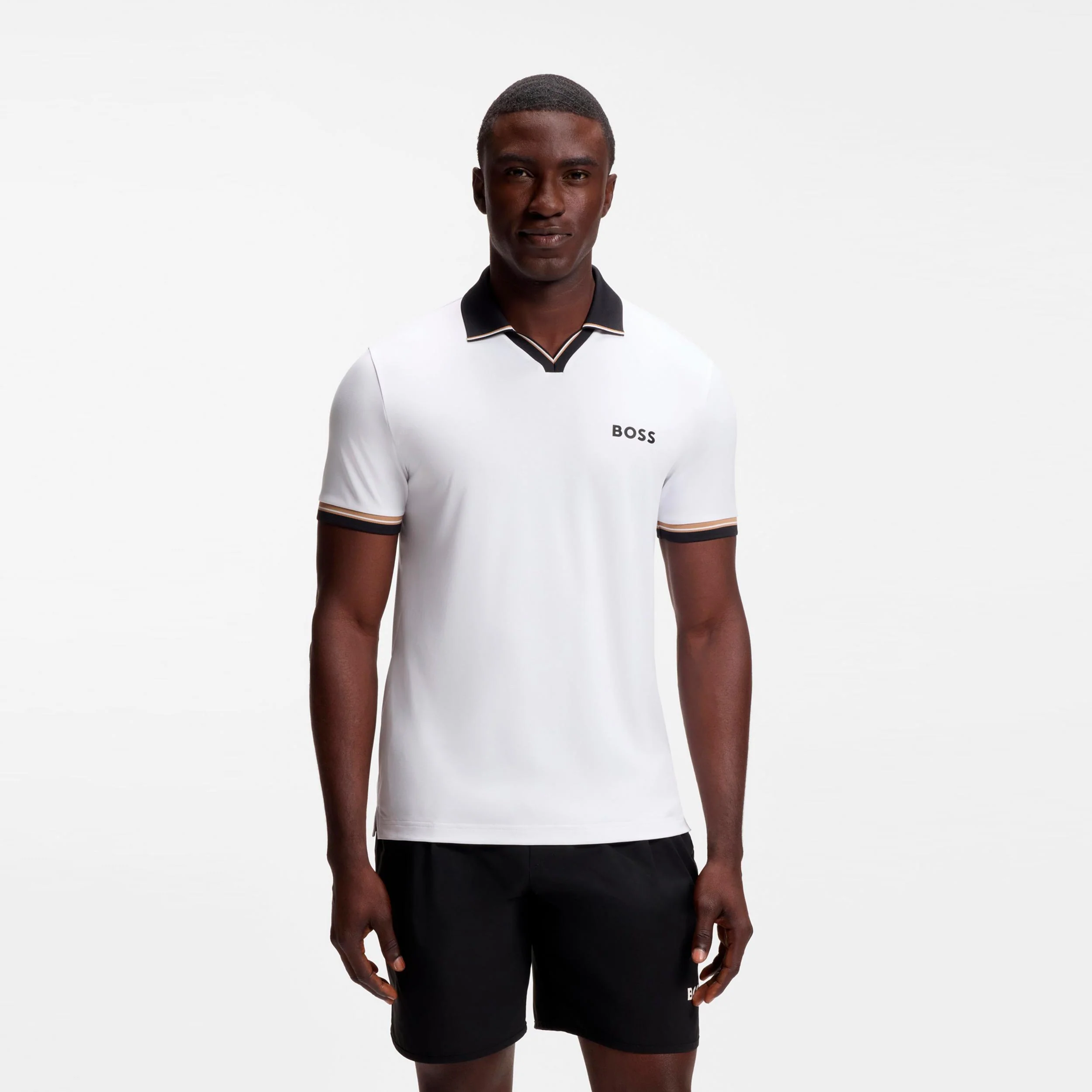 Serve 2 Polo Herren-weiß