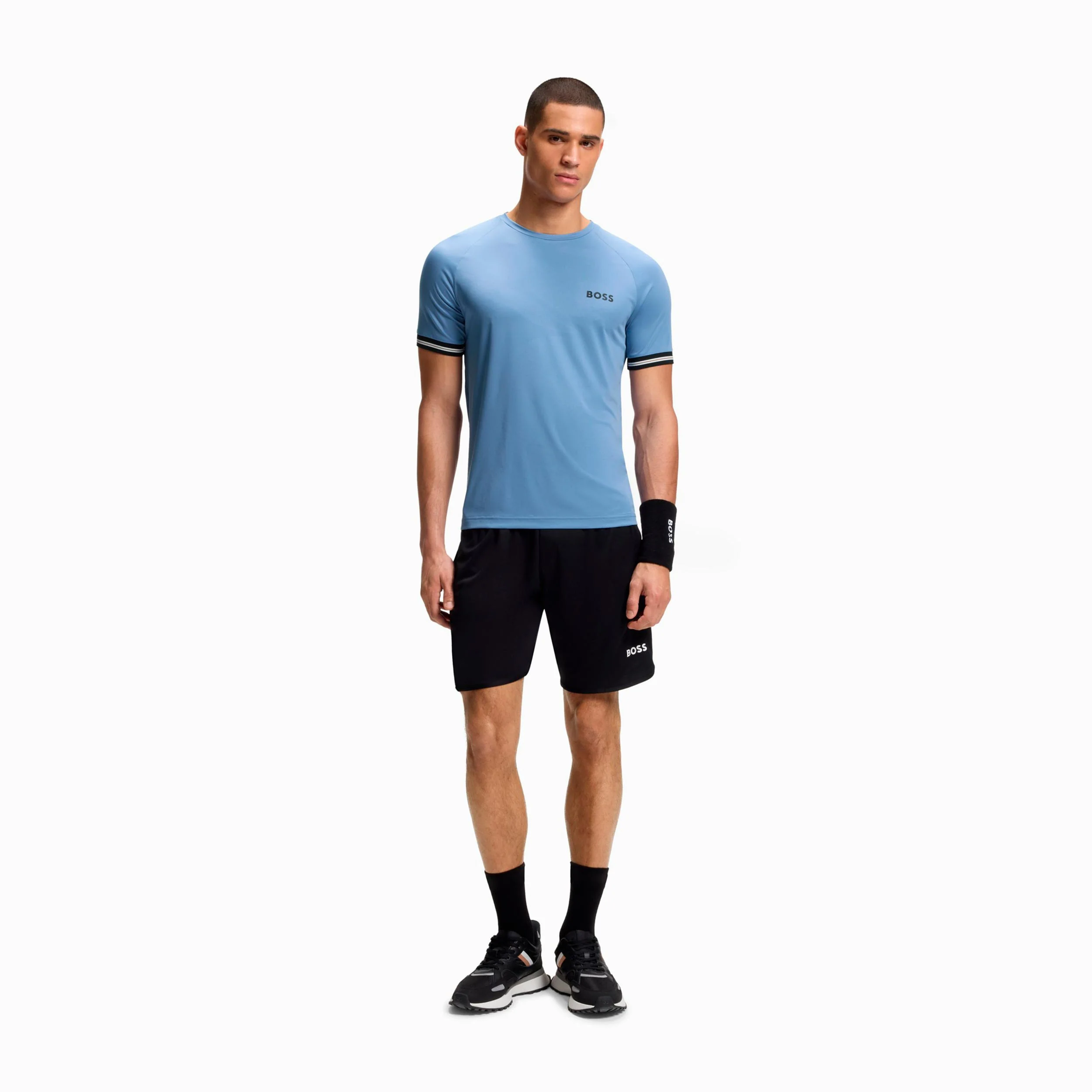 Serve 2 T-Shirt Herren-blaugrau - Image 2