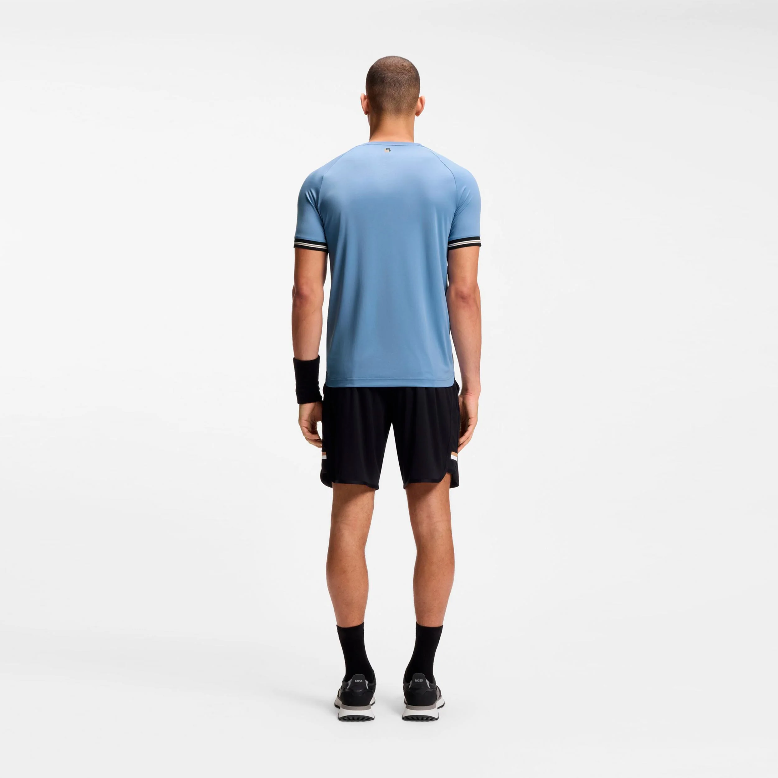 Serve 2 T-Shirt Herren-blaugrau - Image 3