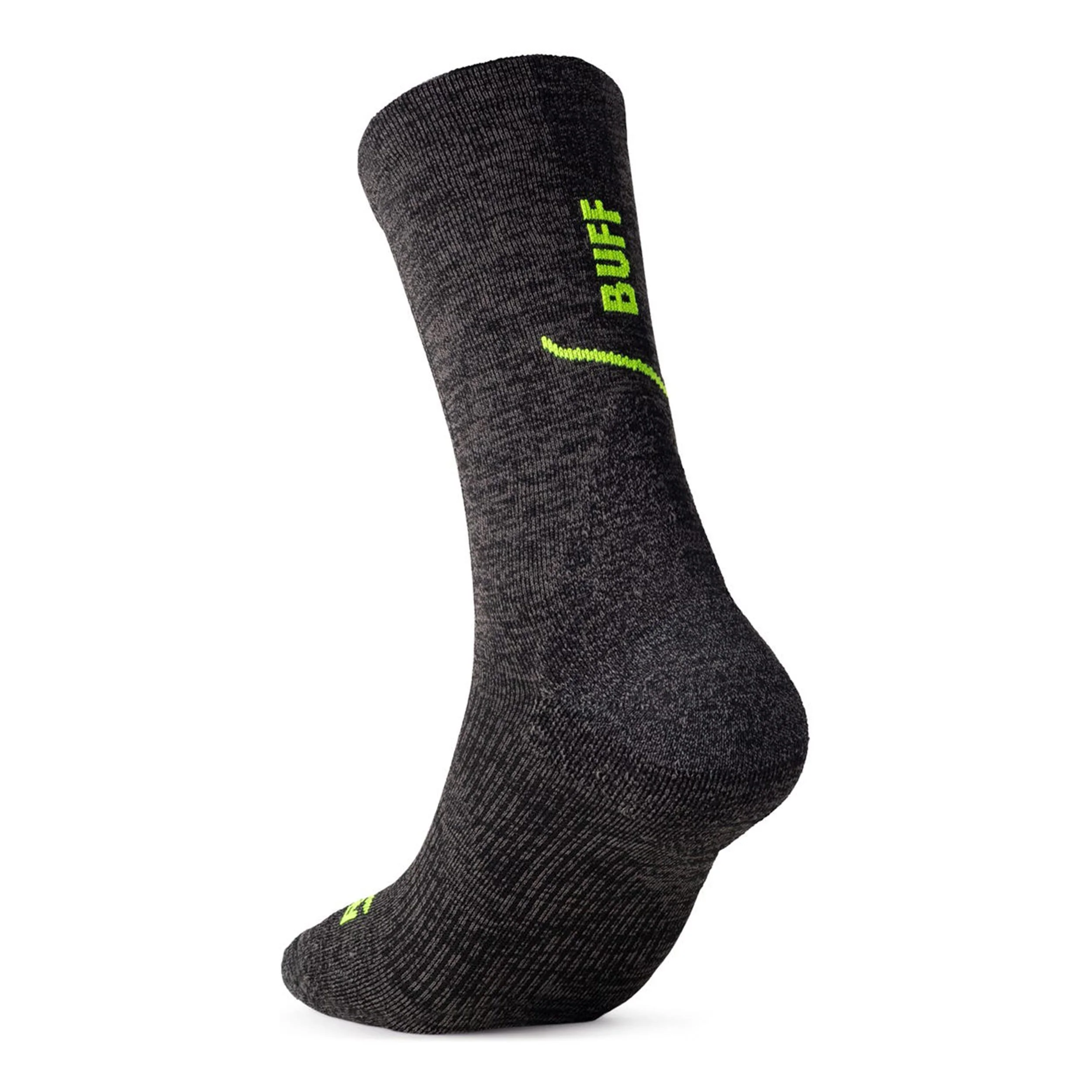 Dryflx Crew Laufsocken Unisex-schwarz - Image 2