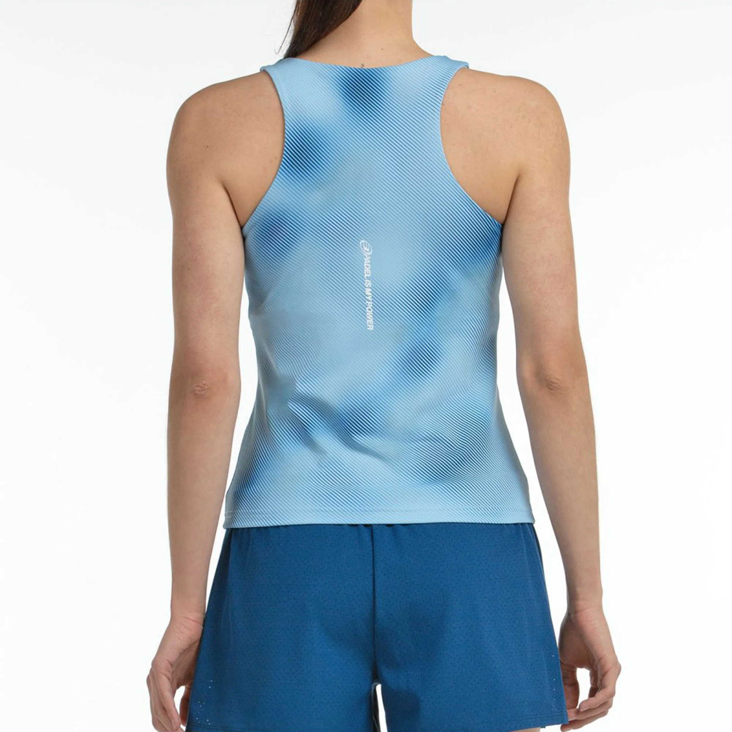 Dan Tank-Top Damen-Hellblau - Image 5