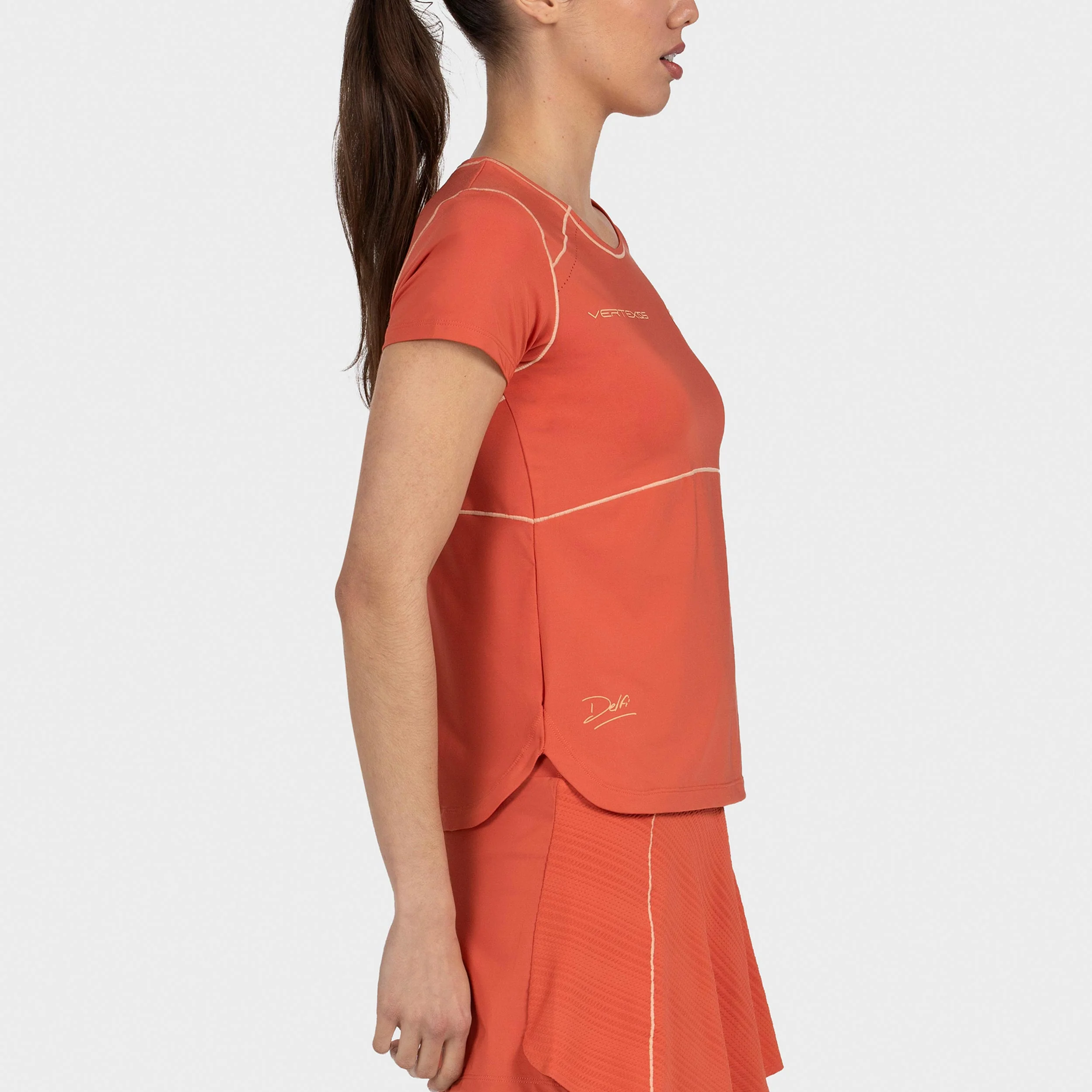 Delfi 26V T-Shirt Damen - orange - Image 4