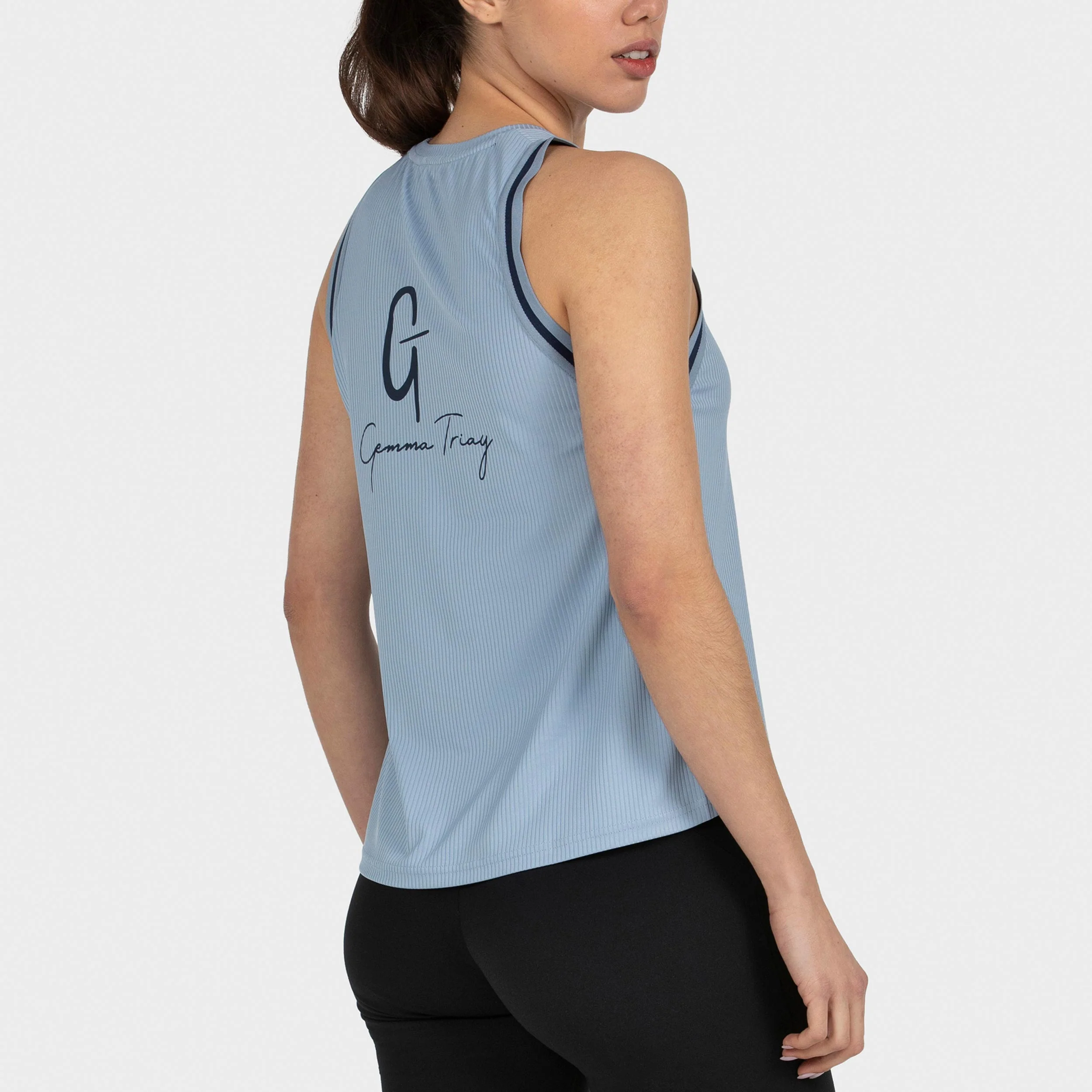Gemma 26V Tank-Top Damen - blau - Image 4