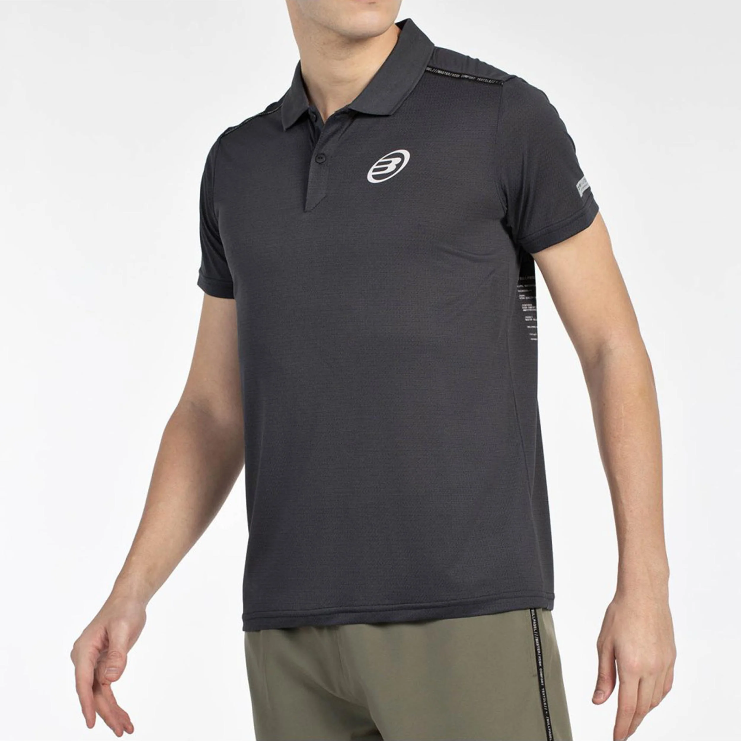 Mirac Polo Herren-Schwarz - Image 3