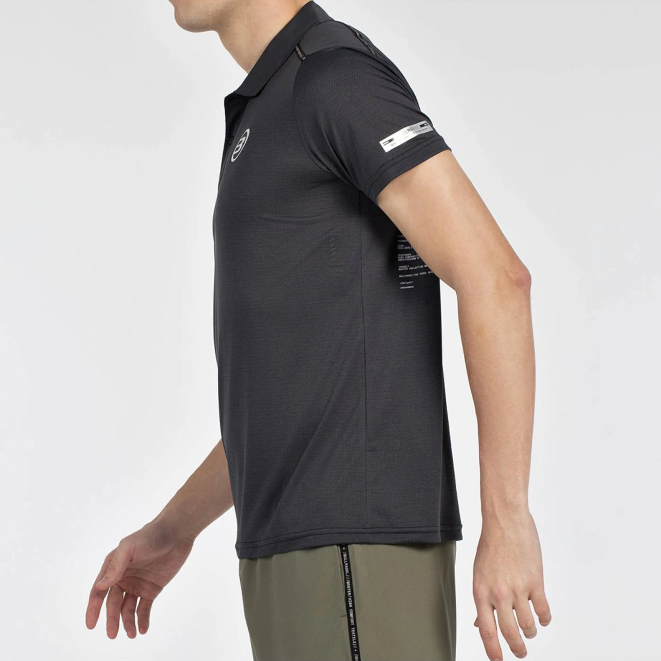 Mirac Polo Herren-Schwarz - Image 4