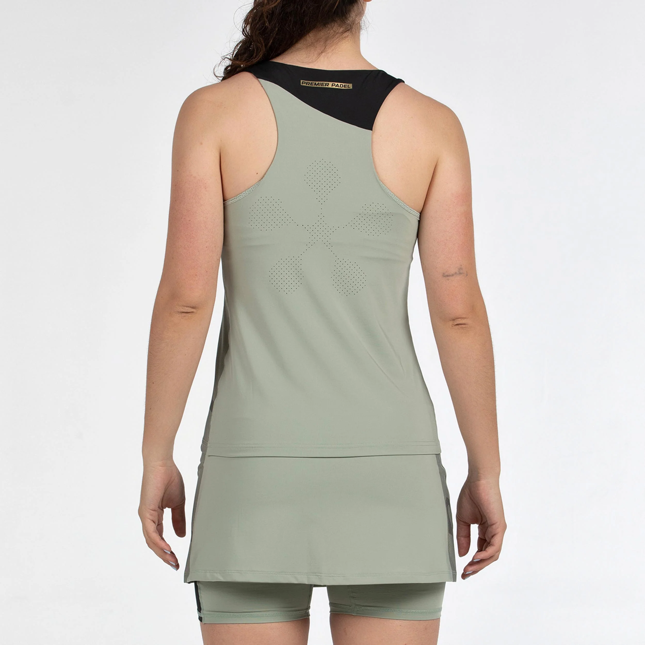 Pirac Tank-Top Damen - oliv - Image 3