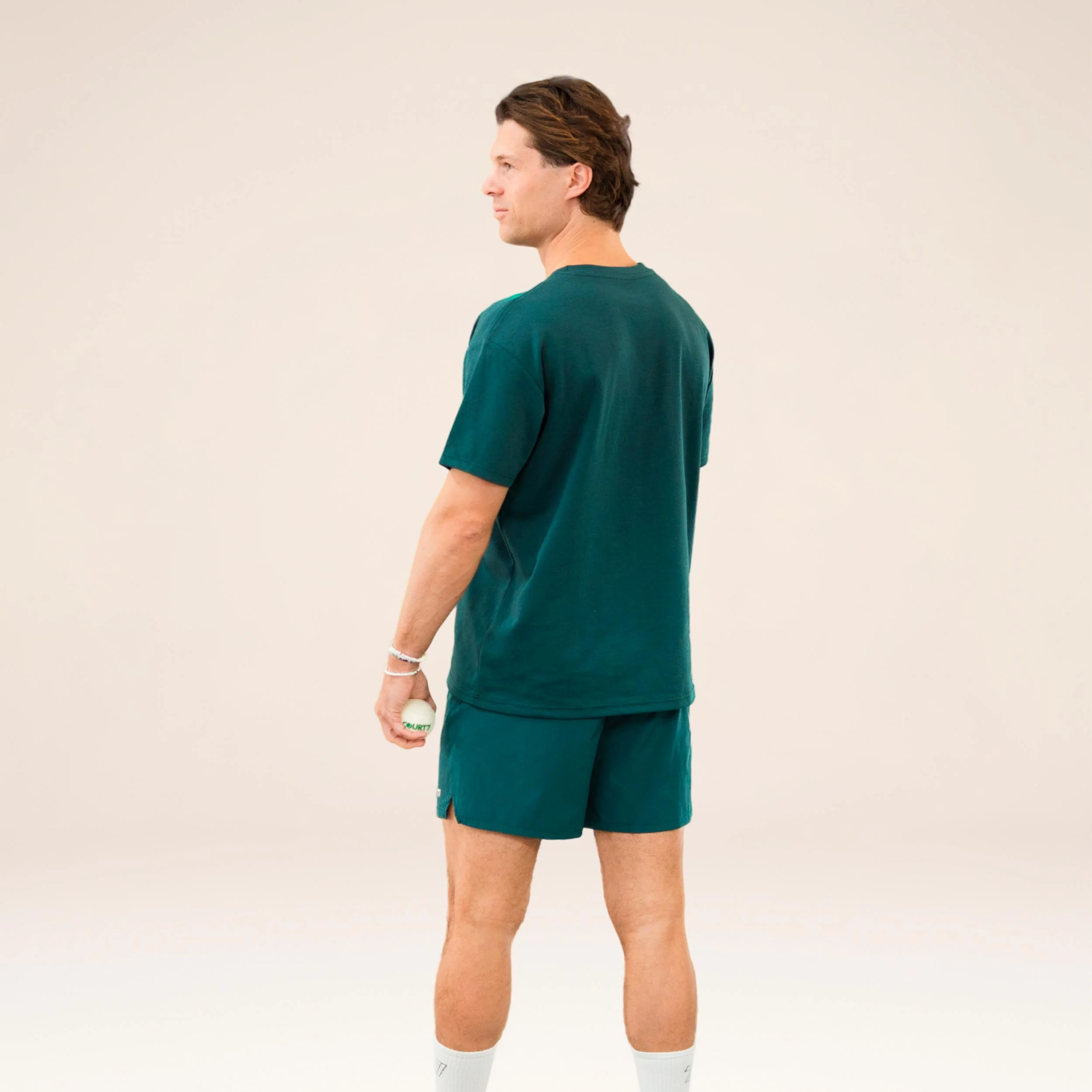 AD-IN Basic 2.0 T-Shirt Unisex - dunkelgrün - Image 3