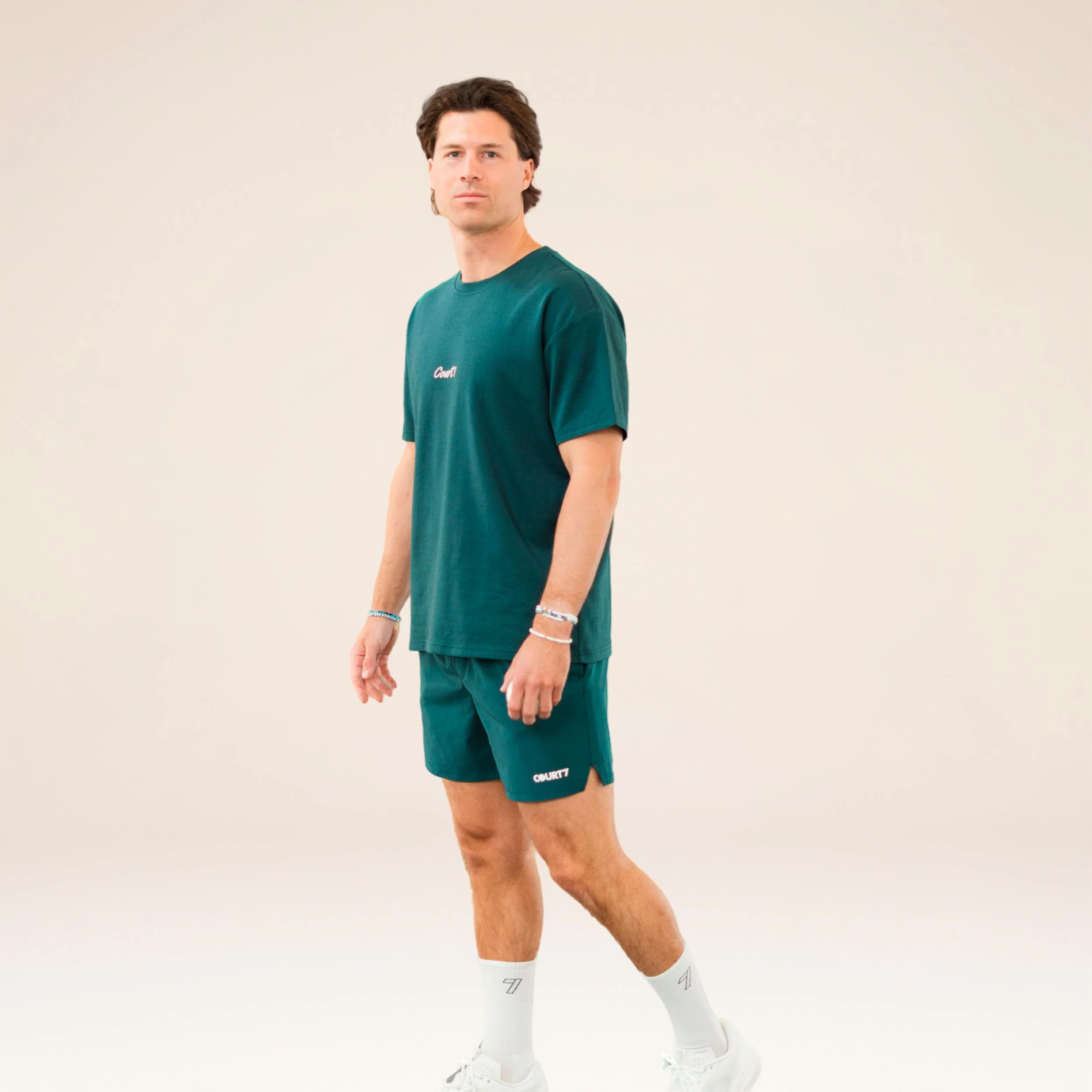AD-IN Basic 2.0 T-Shirt Unisex - dunkelgrün - Image 5