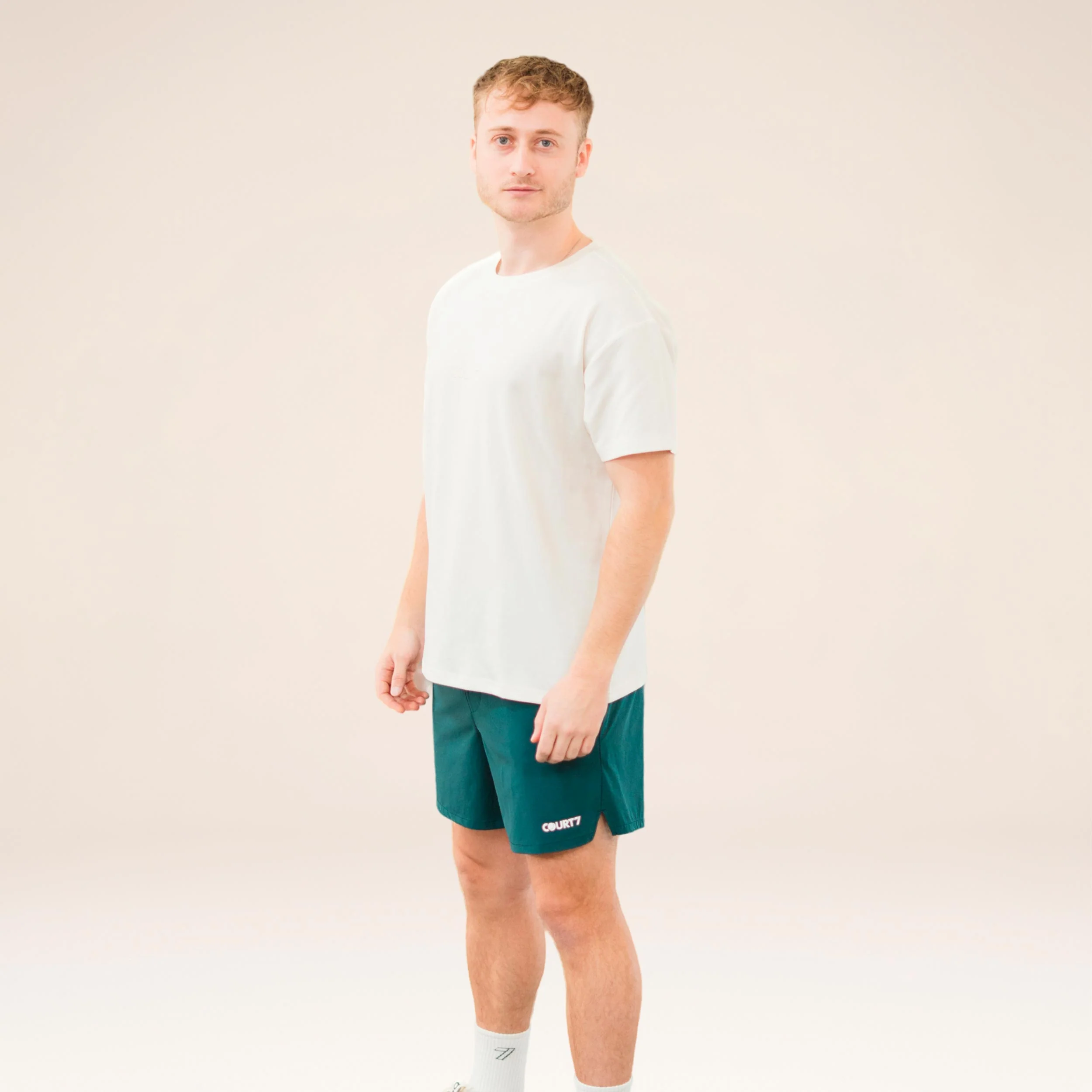 AD-IN Basic 2.0 T-Shirt Unisex - offwhite - Image 4