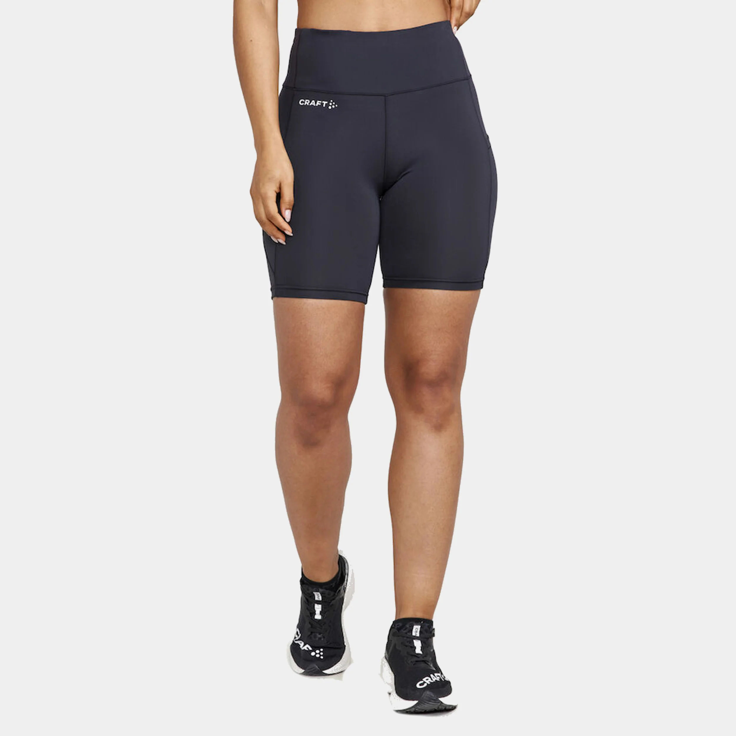 ADV Essence 2 Short Lauftight Damen-Schwarz - Image 2