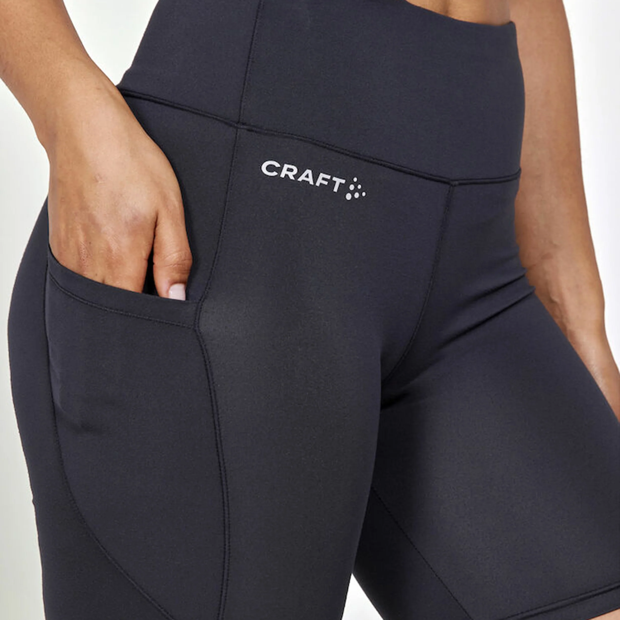 ADV Essence 2 Short Lauftight Damen-Schwarz - Image 5