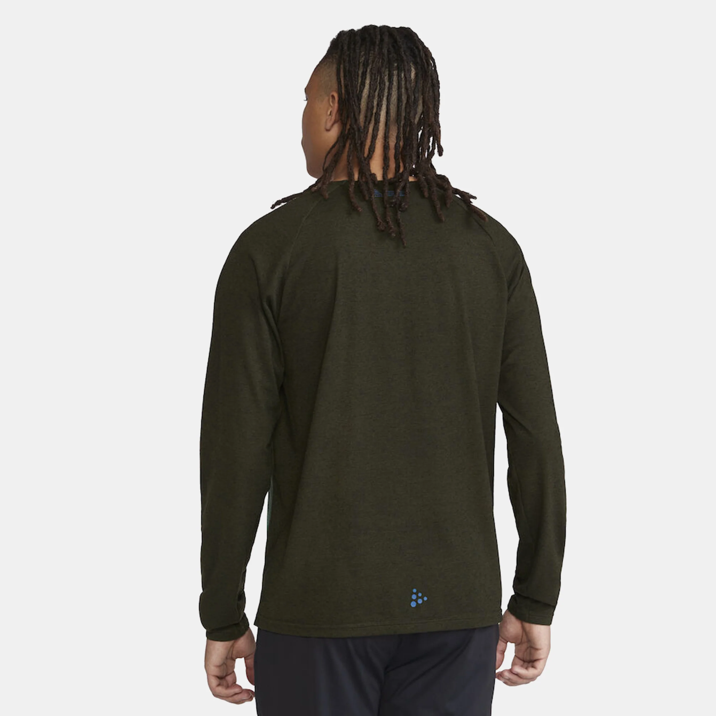 ADV Trail Wool Wind Lauftop Herren-Blau - Image 7